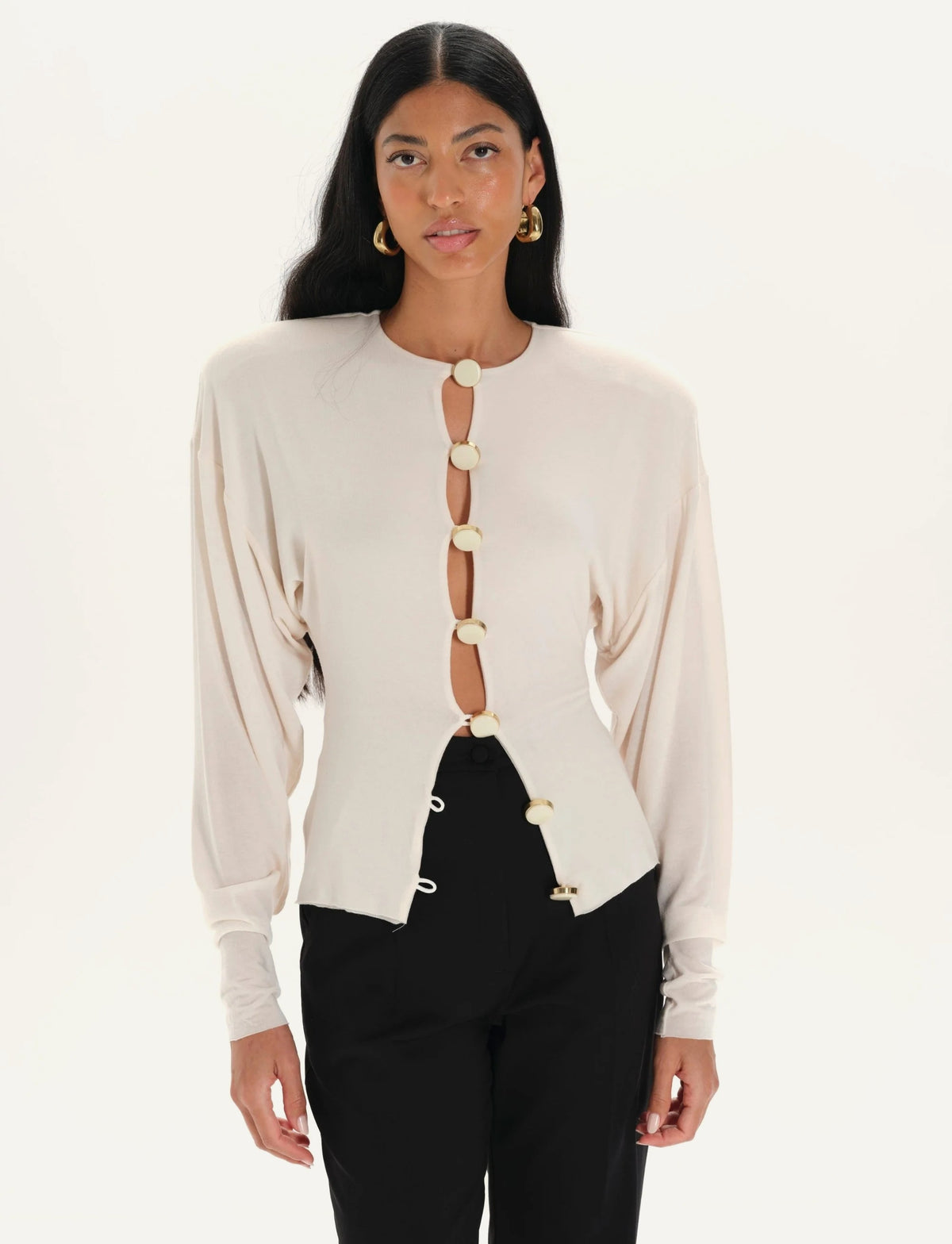 Cardigan Aura - Ivory
