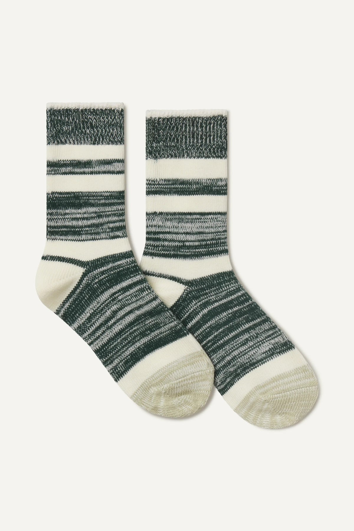 Chaussettes Heather Stripe – Forest
