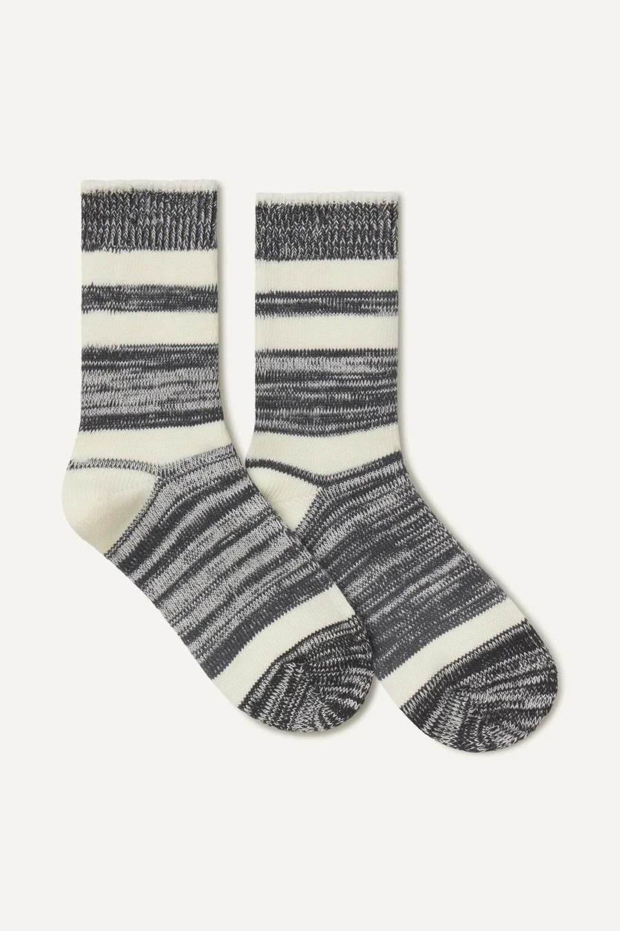 Chaussettes Heather Stripe – Heather Charcoal