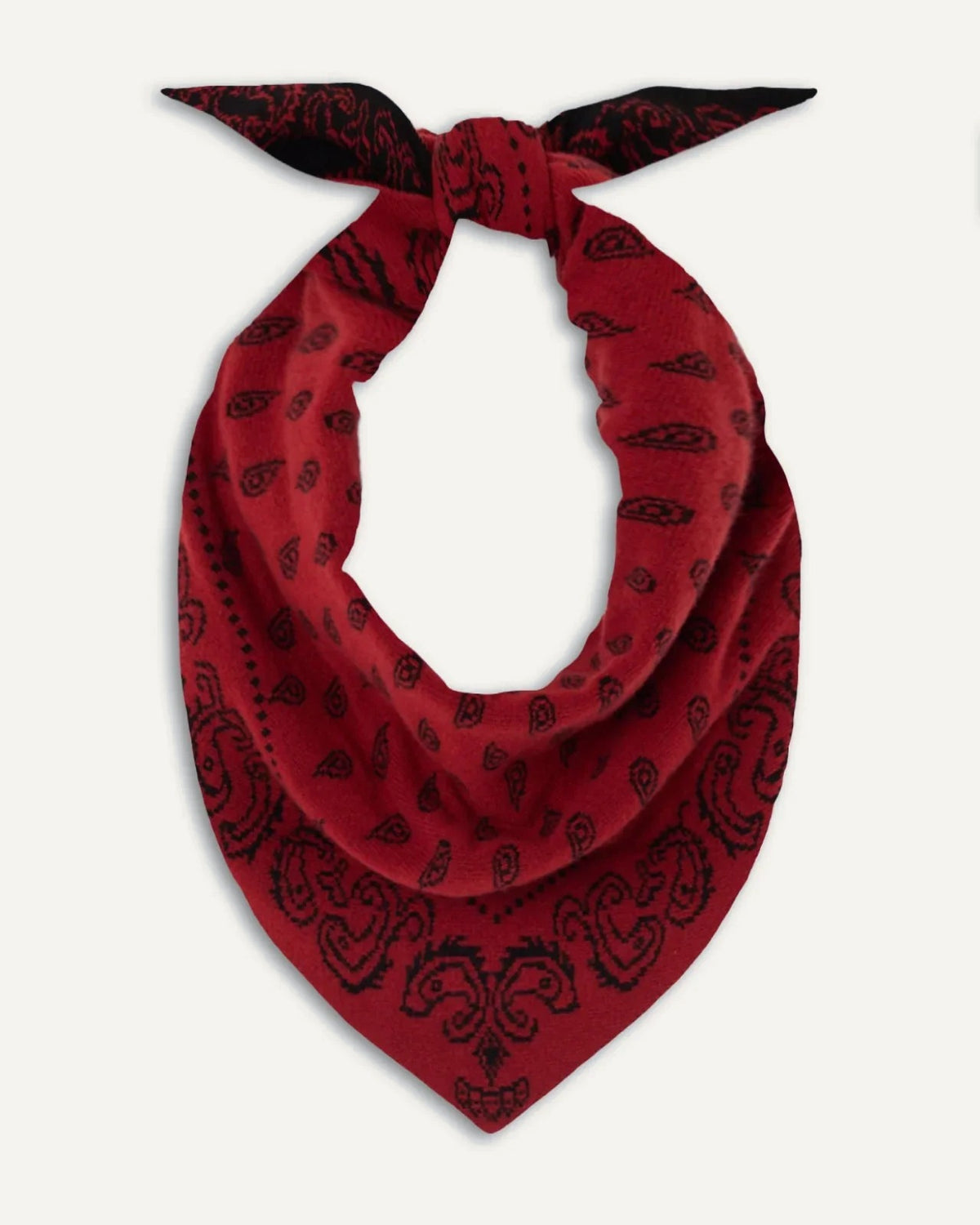 Bandana The Wild Rag - Carmine/Black