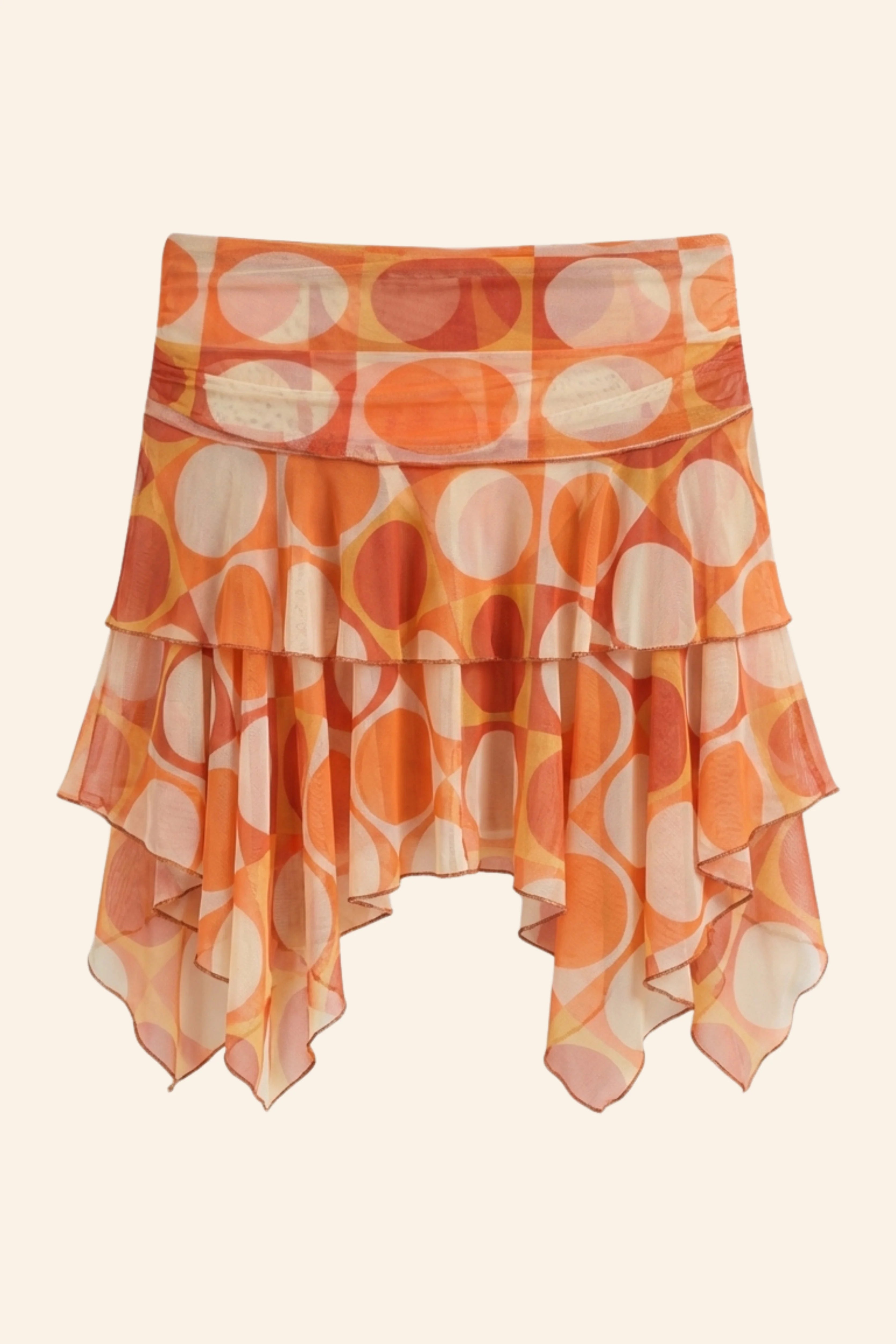 Jupe Martina Retro Orange
