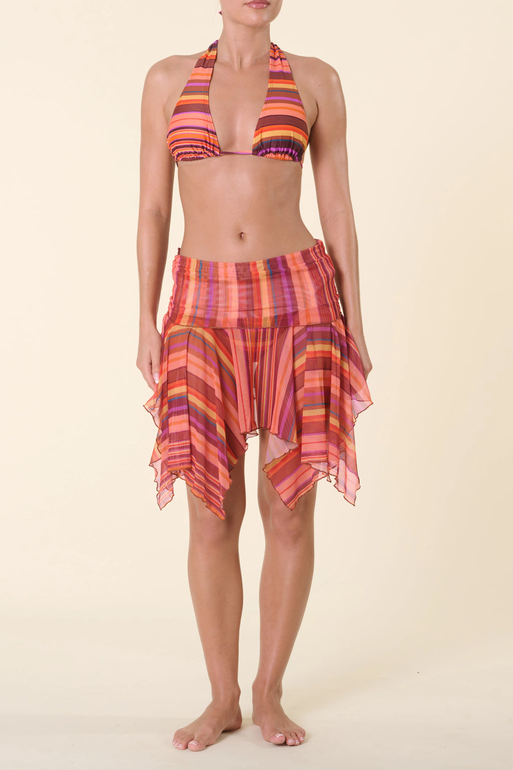 Jupe Martina Listra Pink