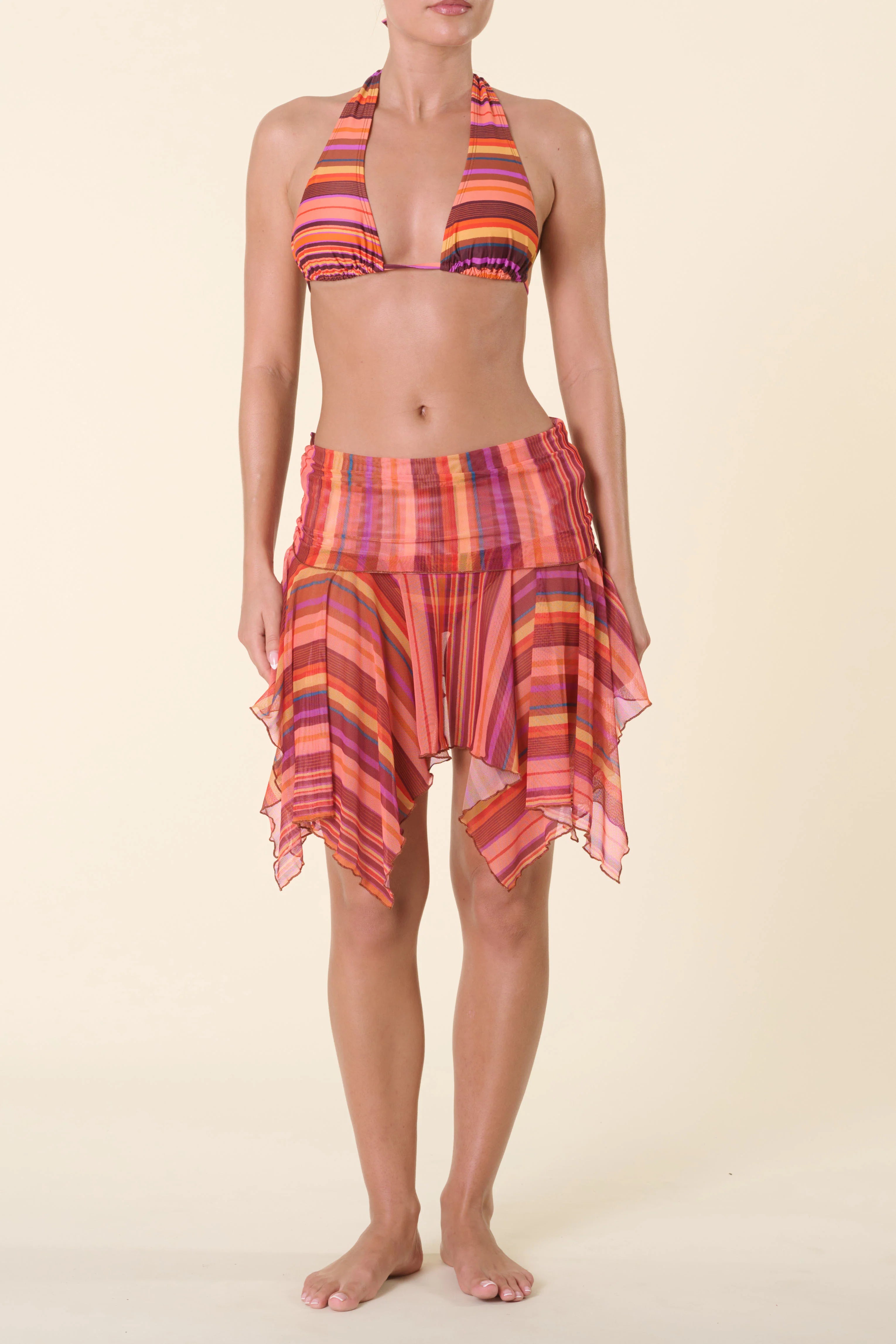 Jupe Martina Listra Pink