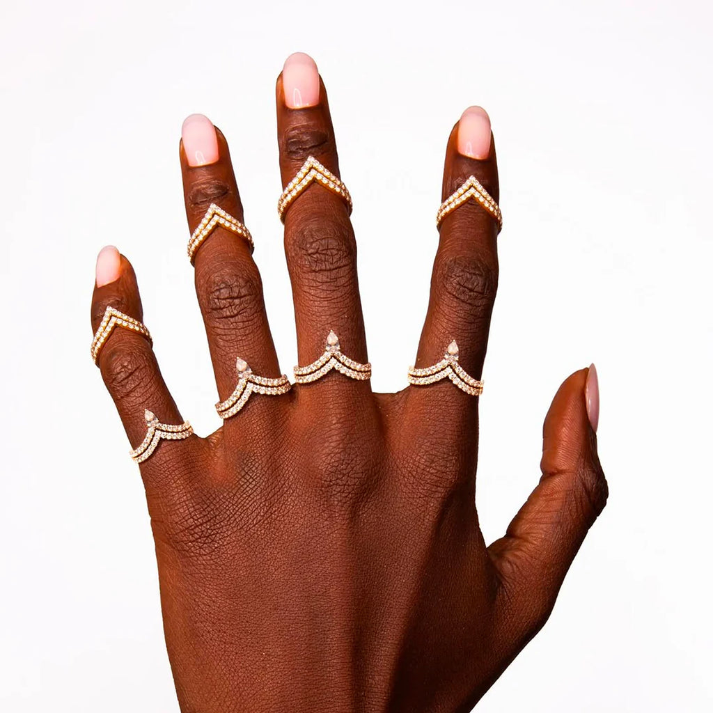 Bague Courage - Or 18K et Diamants