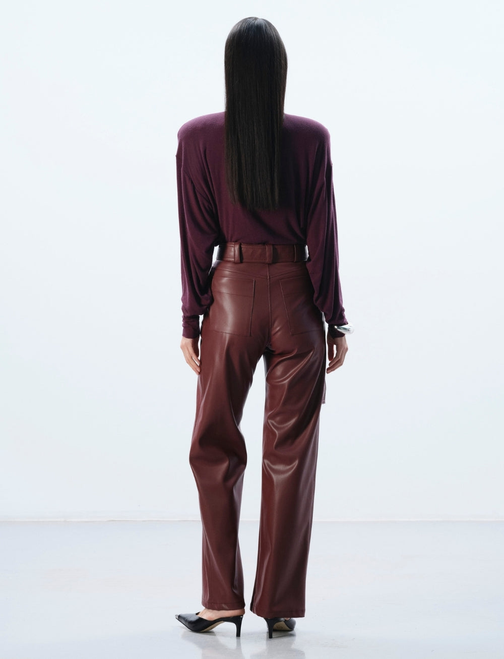 Pull fin Romy - Plum
