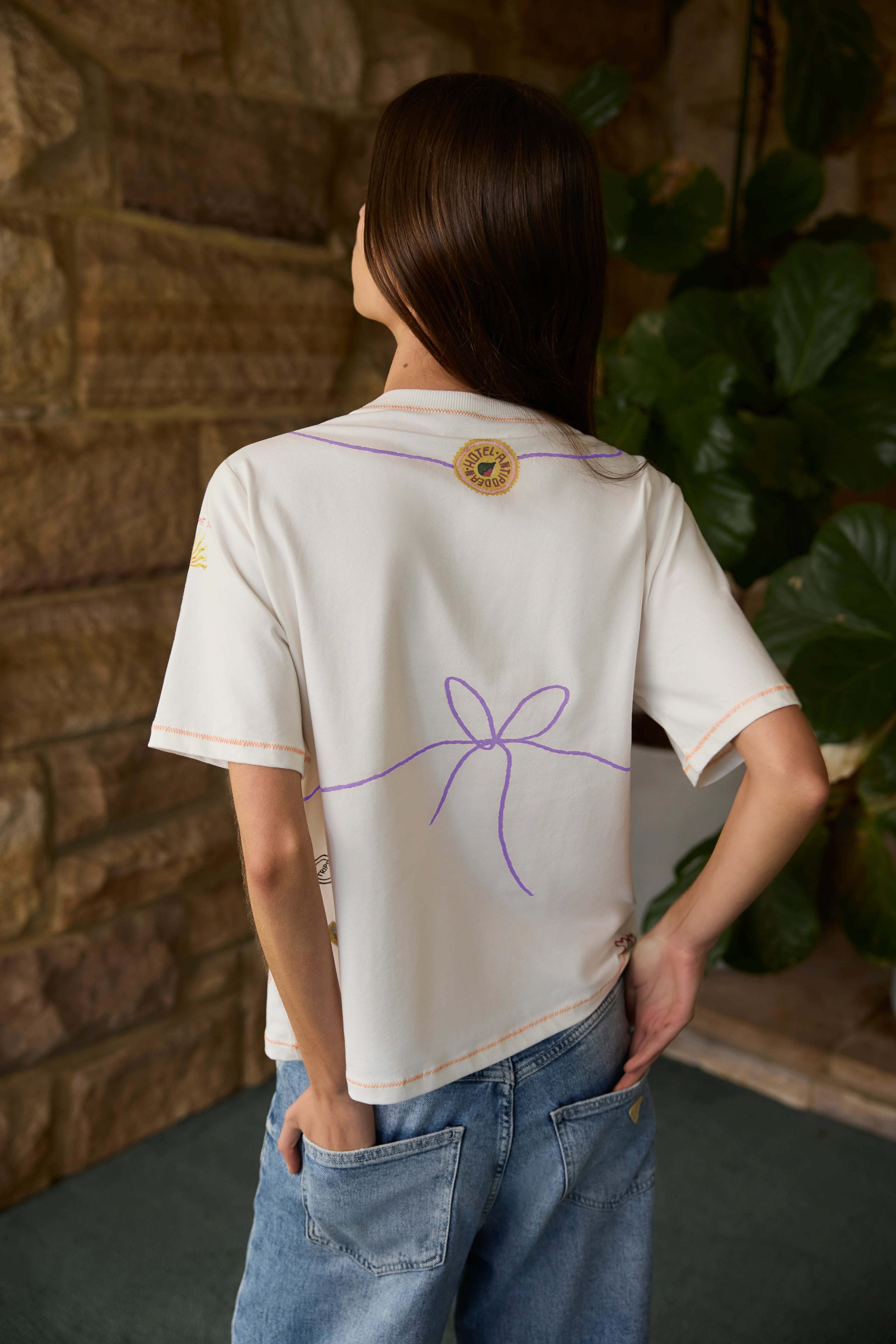 T-Shirt Vacay All Day Classic Lilac