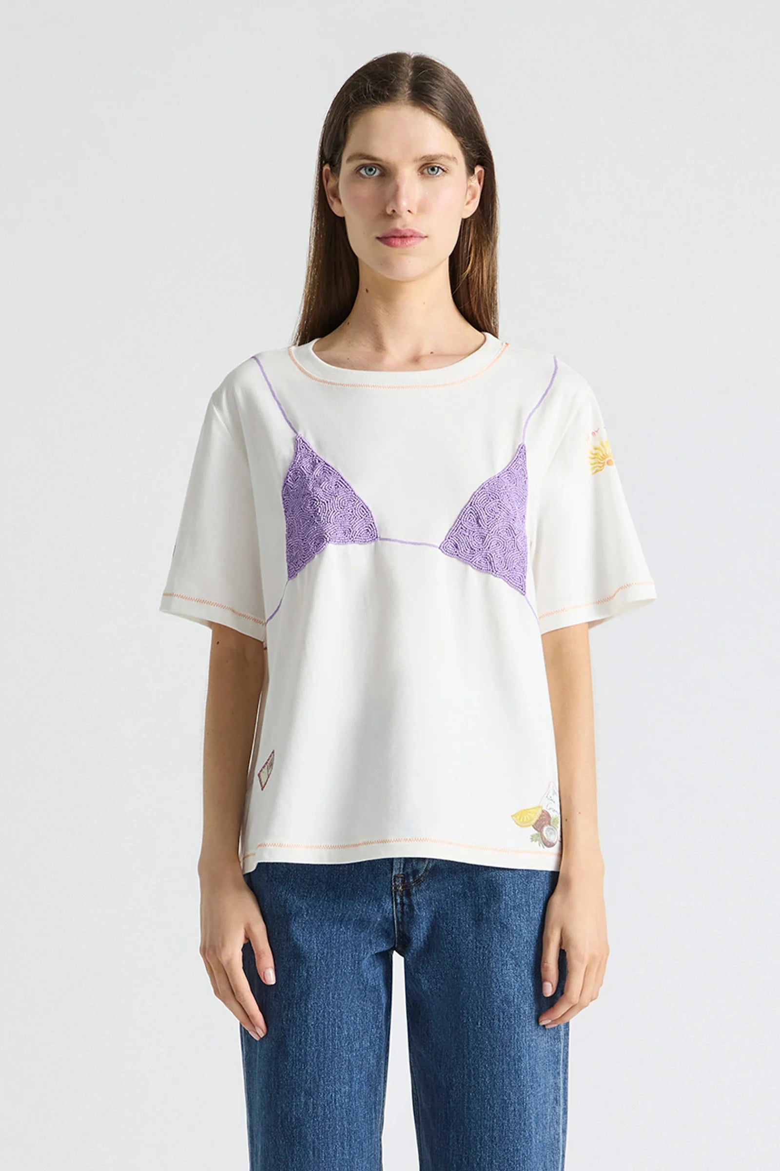 T-Shirt Vacay All Day Classic Lilac
