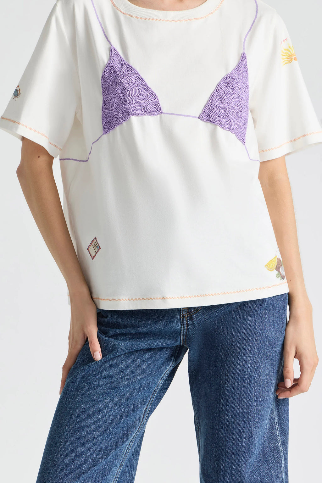 T-Shirt Vacay All Day Classic Lilac