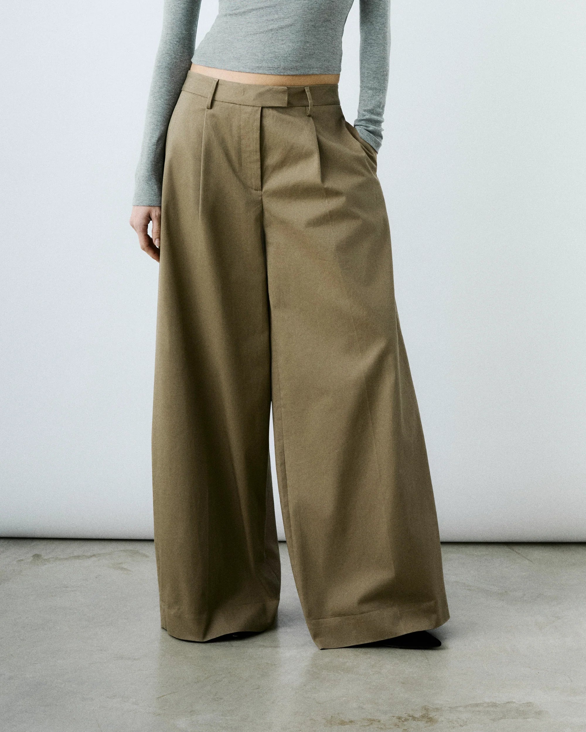 Pantalon Deva Garbardina - Cognac