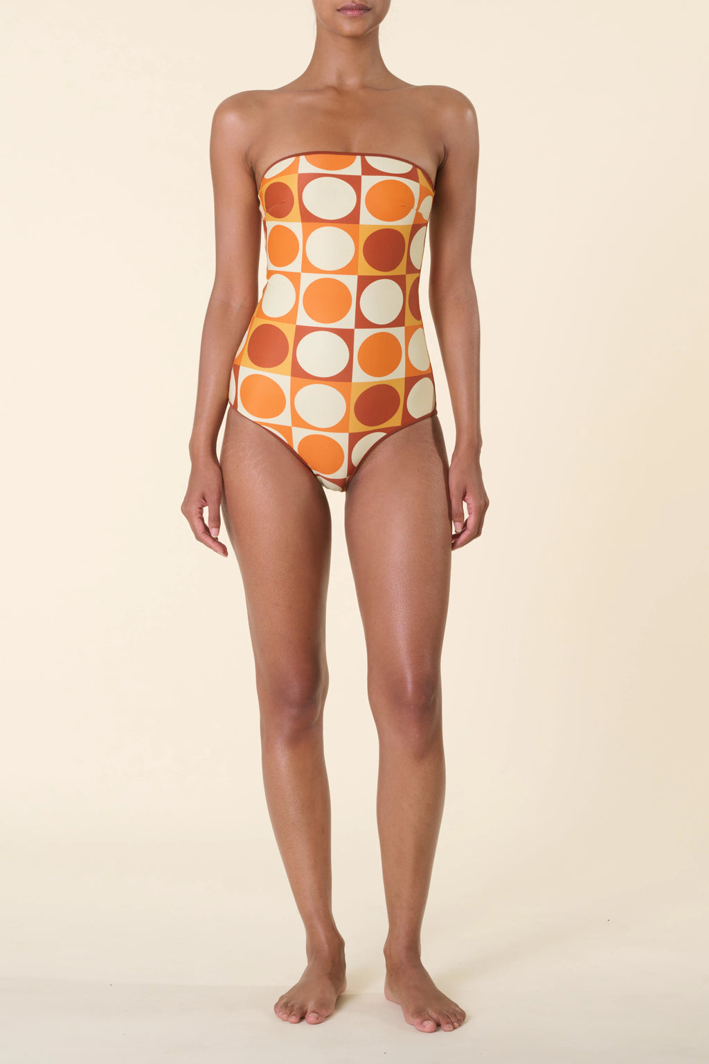 Luna 1 pièce Retro Orange