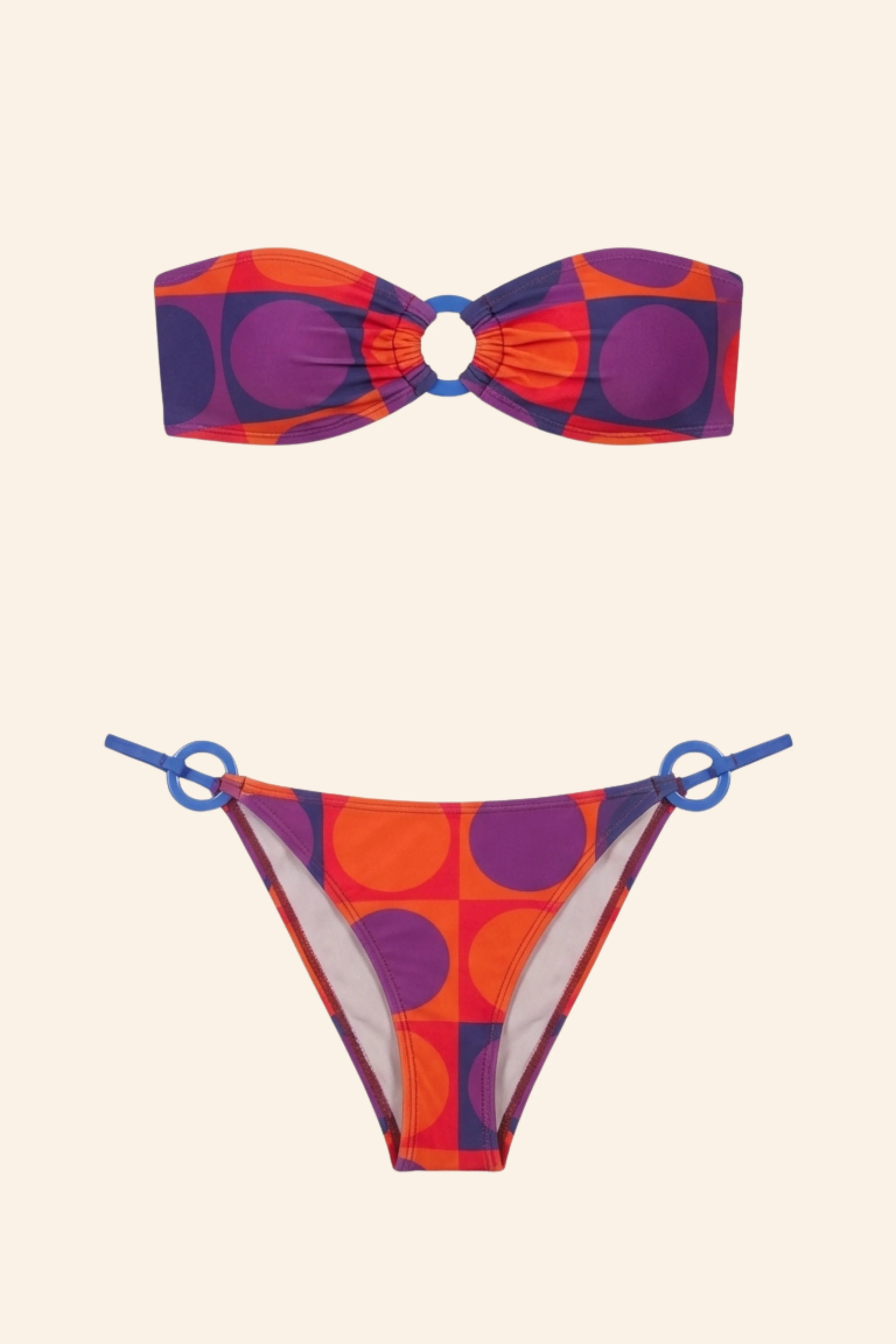 Emma Bikini Retro Purple