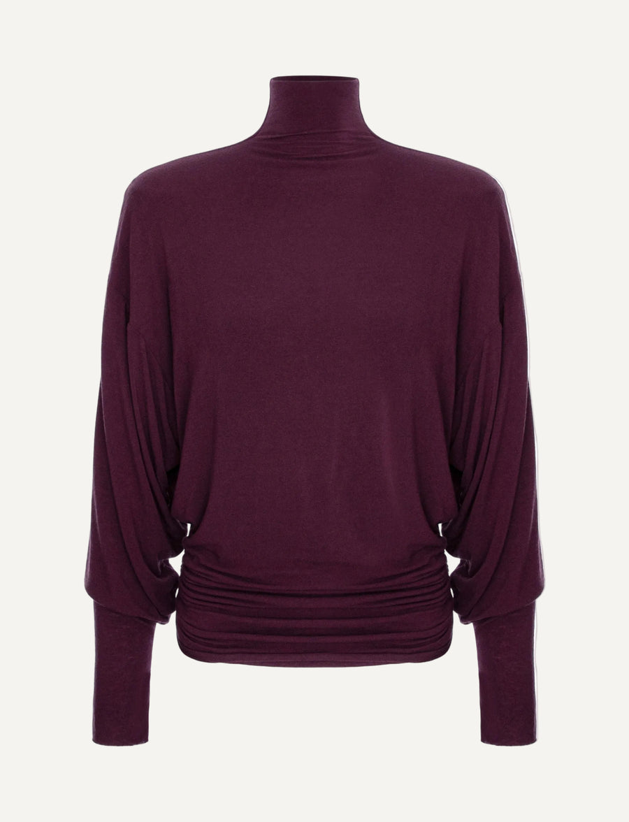 Pull fin Romy - Plum