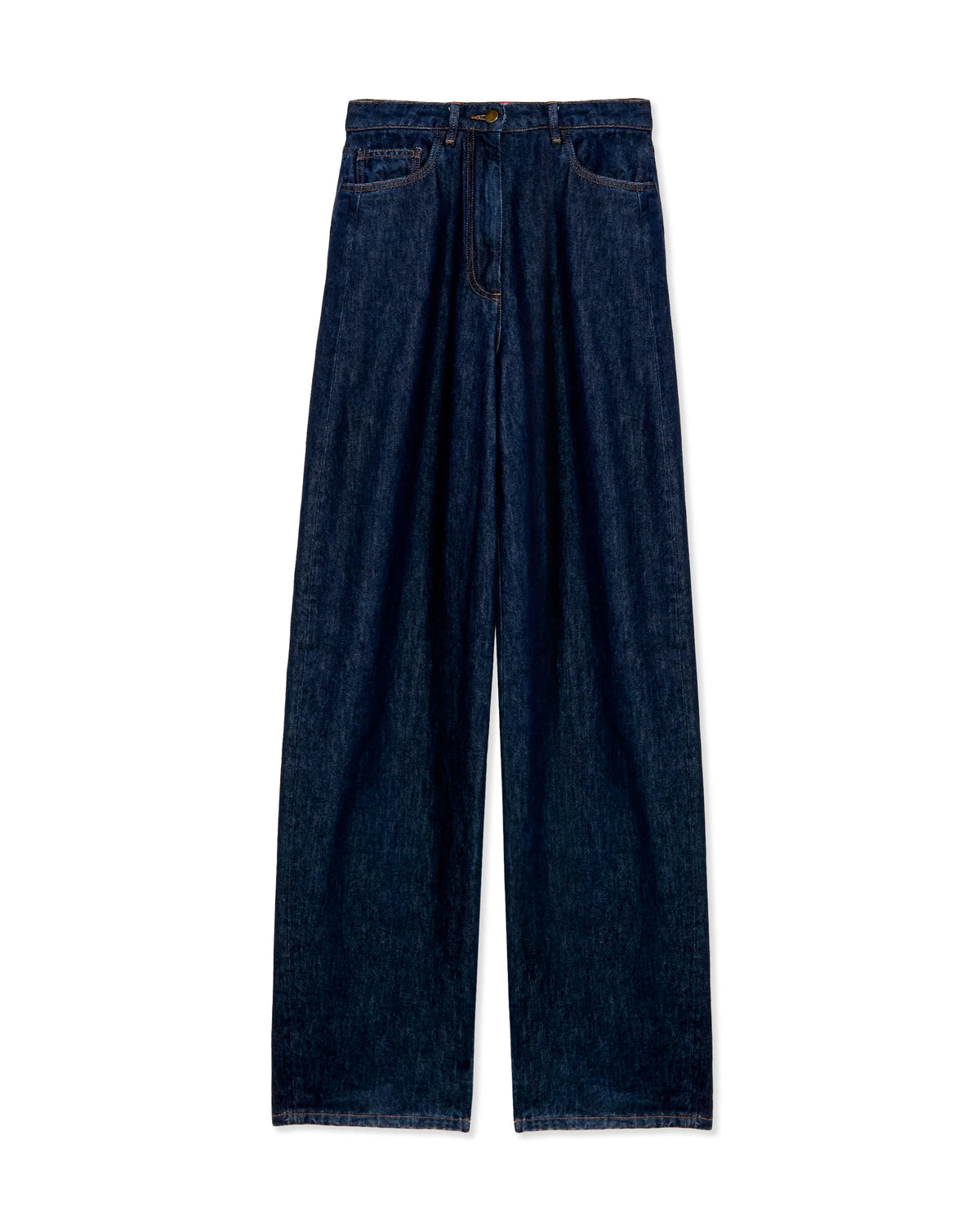 Jean Evie Wide Leg  - Bleu Marine