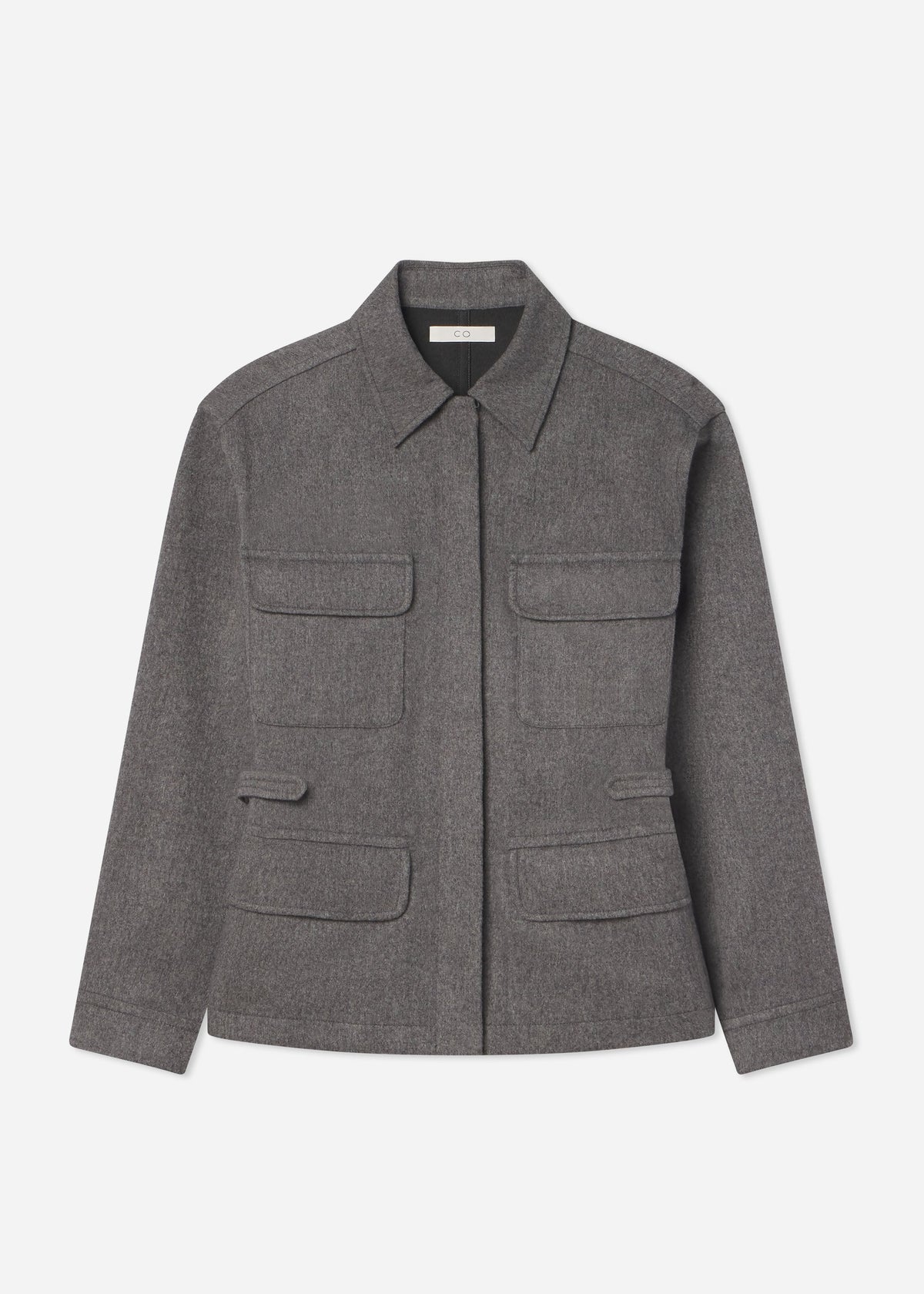 Surchemise Workwear Gris Chiné - CO Collection