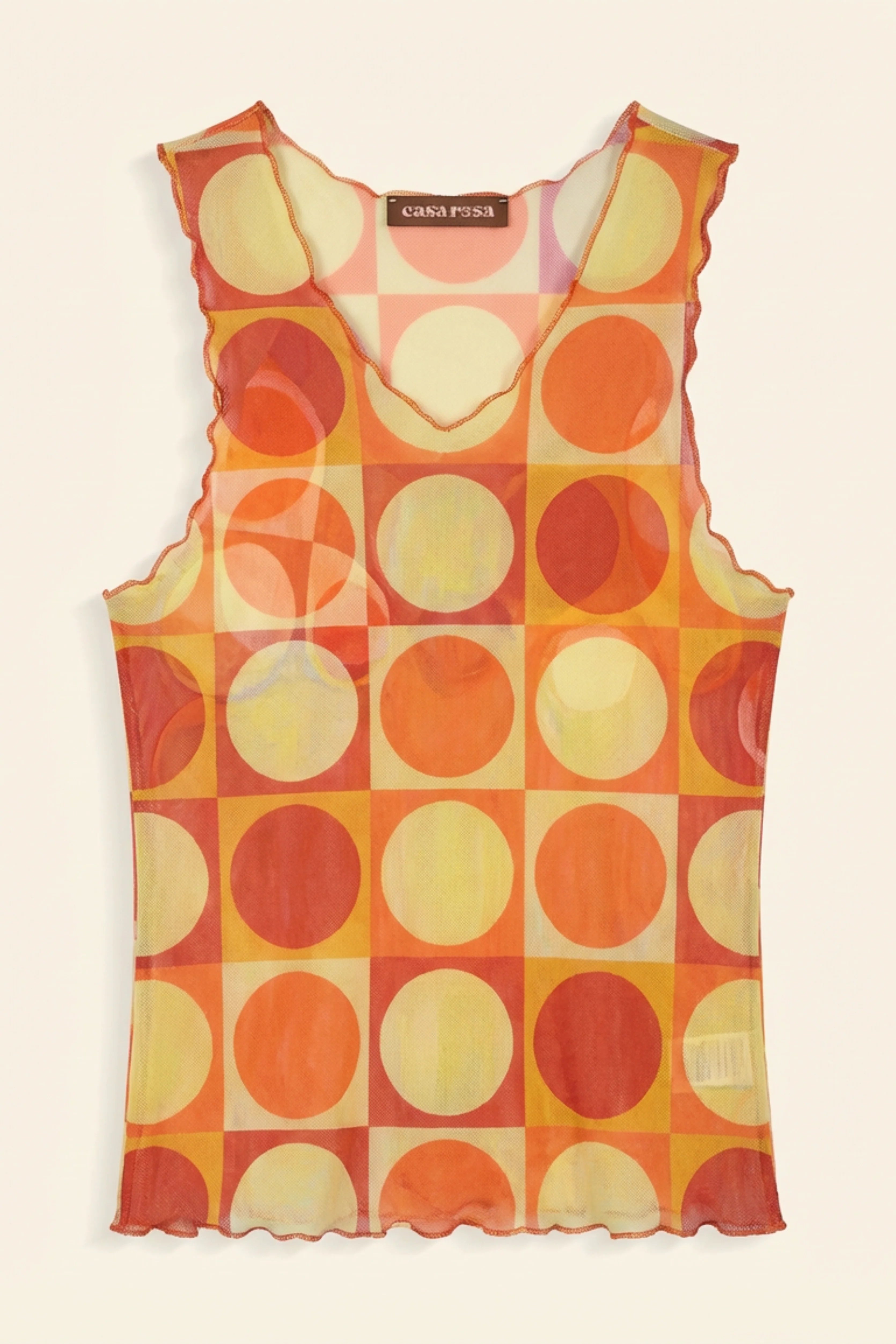 Top Barbi Retro Orange