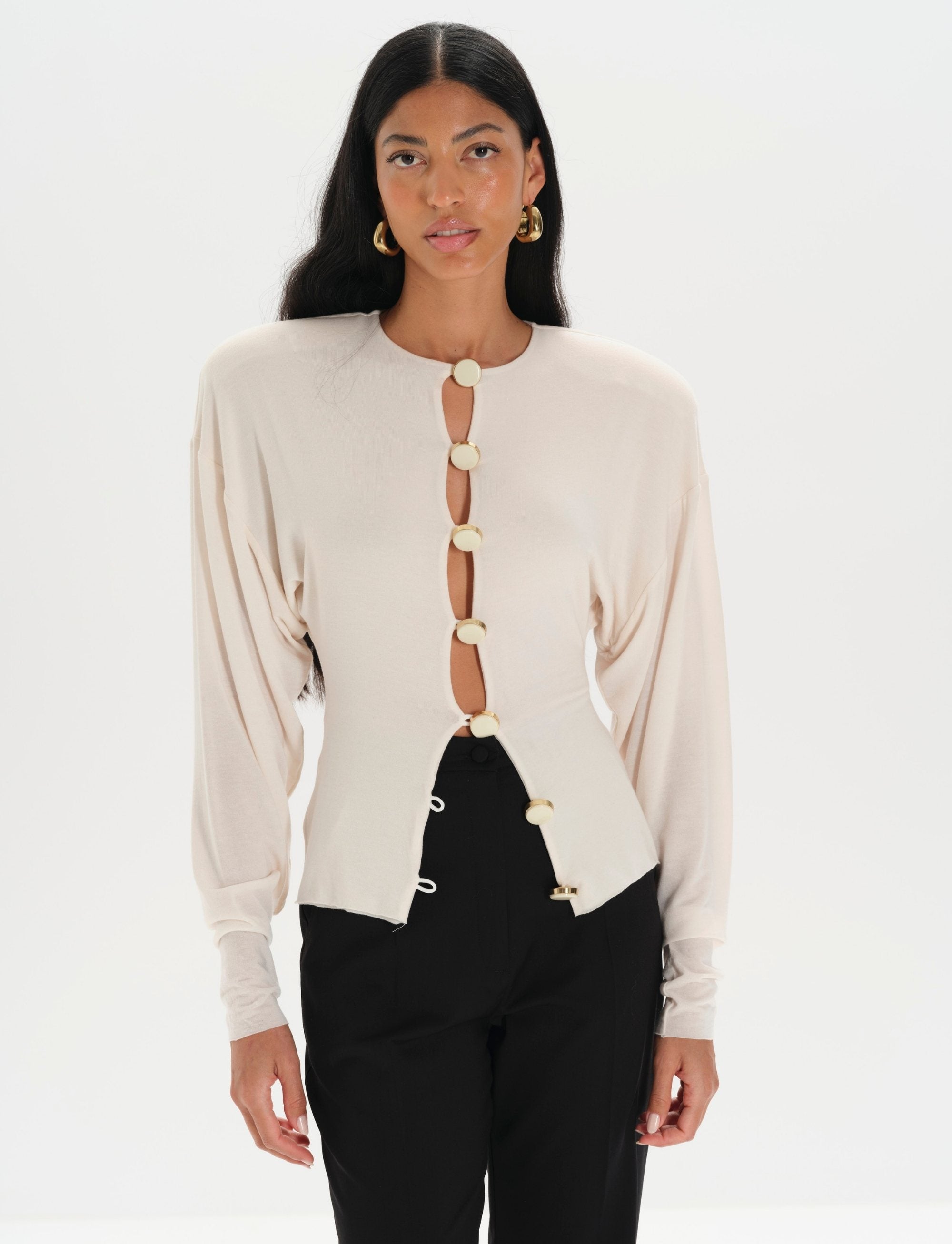 Cardigan Aura Ivory