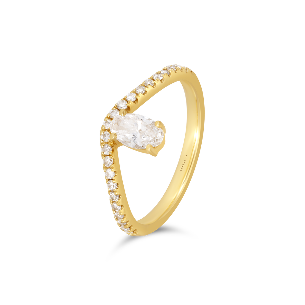Bague Audace - Or 18K et Diamants