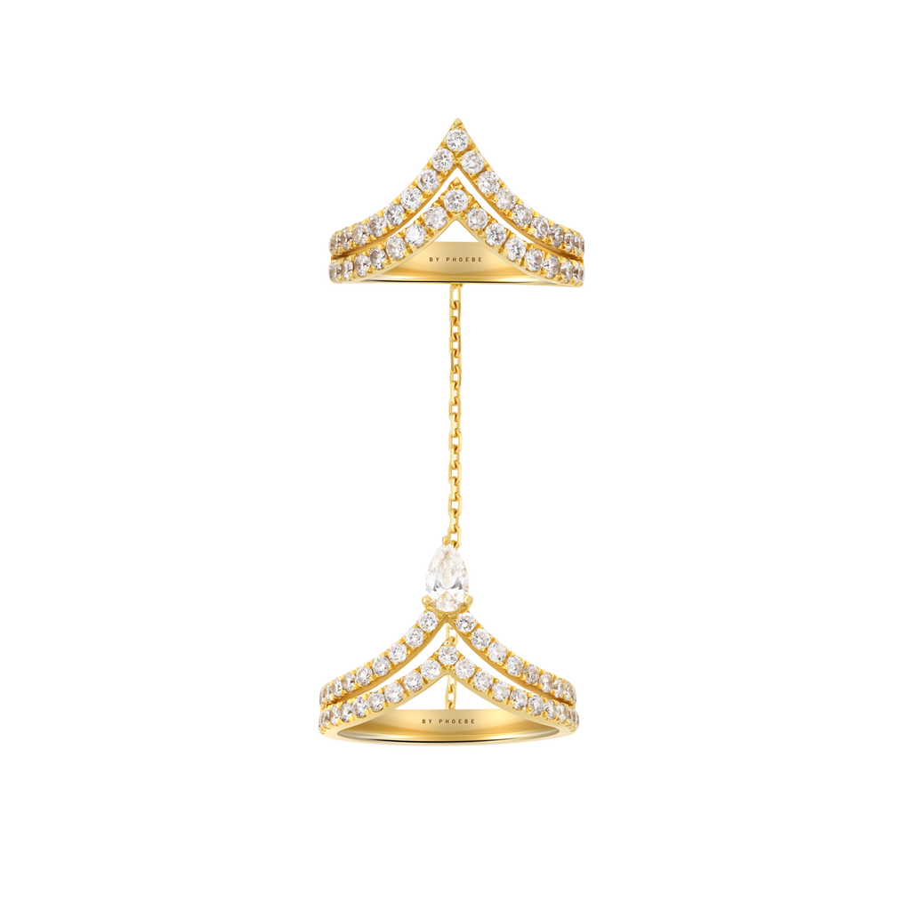 Bague Courage - Or 18K et Diamants