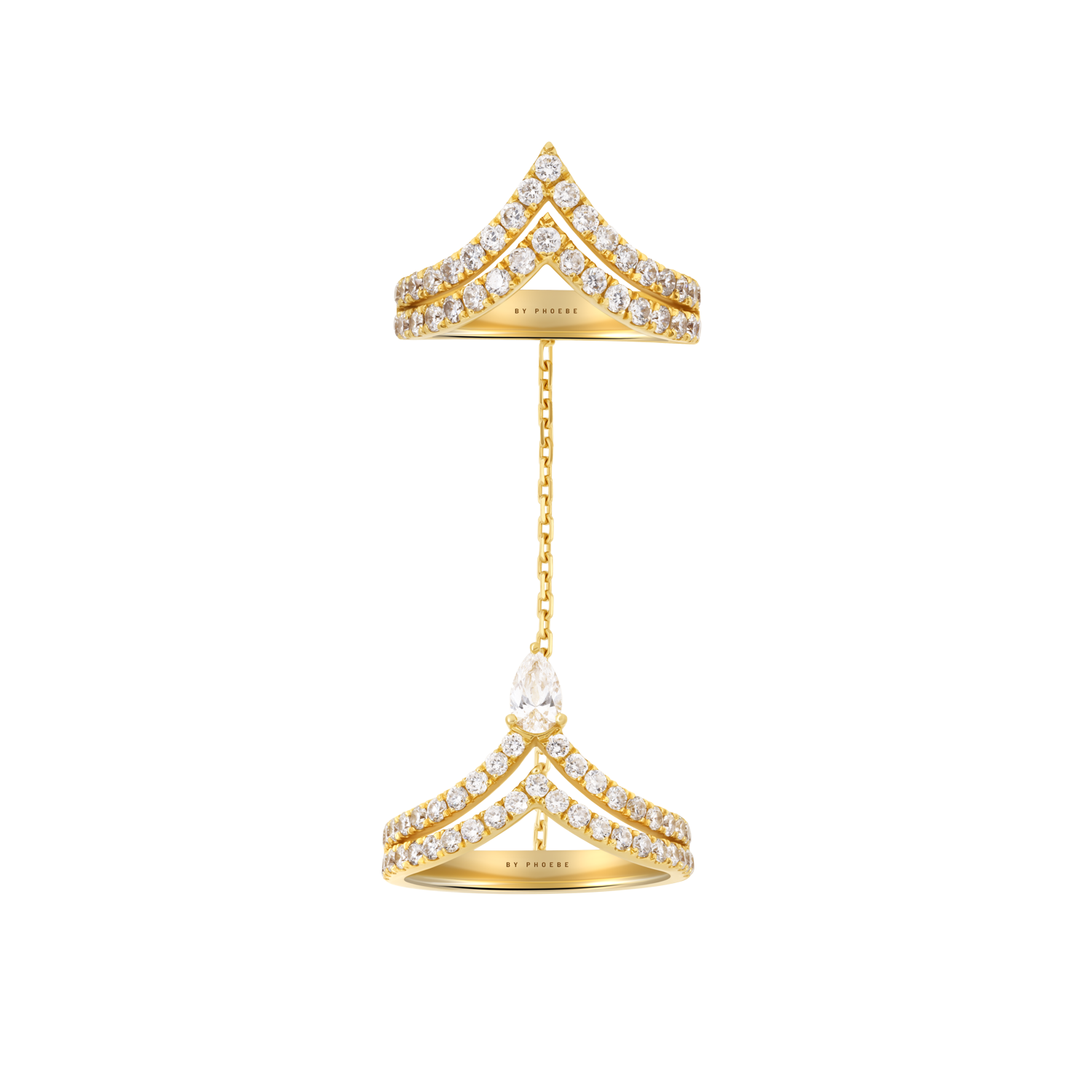 Bague Courage - Or 18K et Diamants