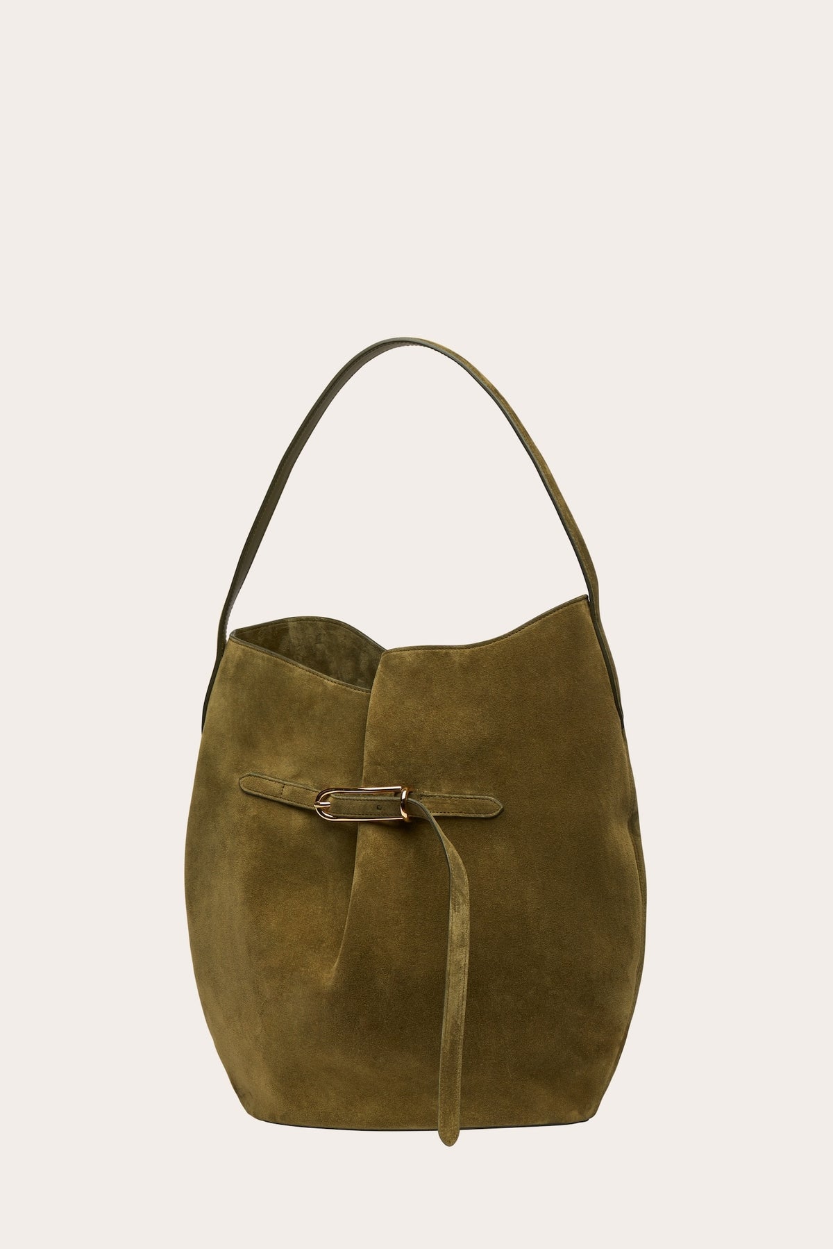 Sac Belted Bucket Grand Modèle - Suede Army