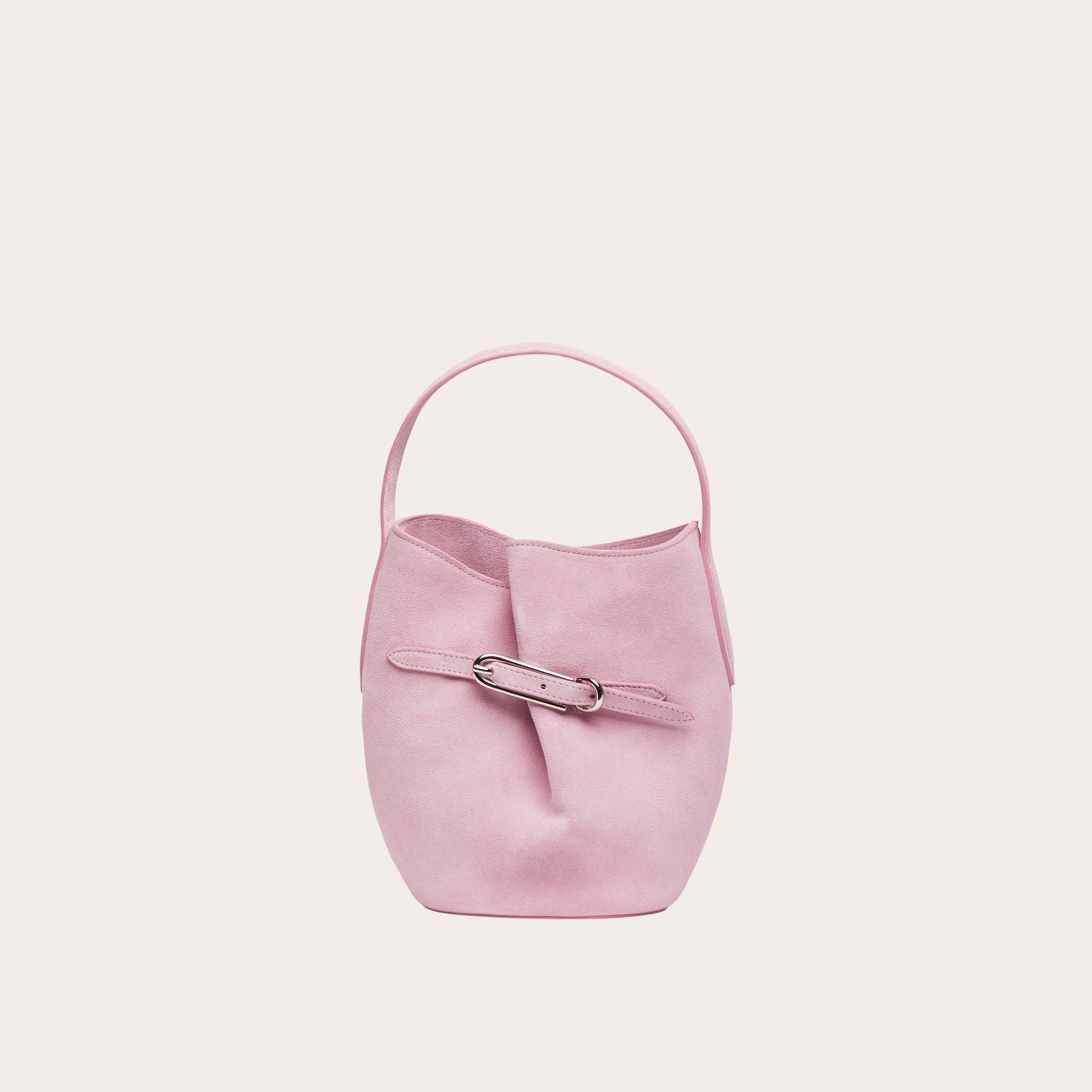 Sac Belted Bucket Mini - Suede Rose