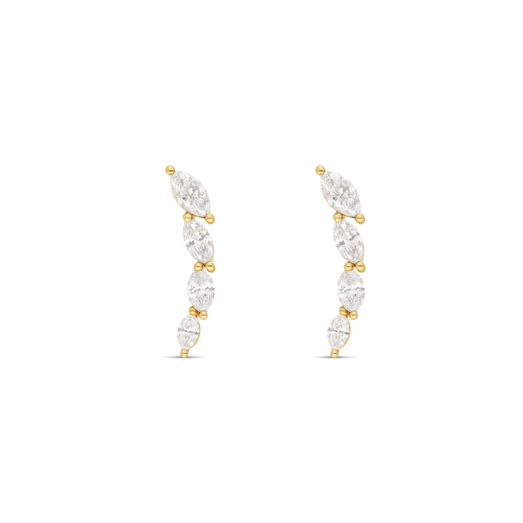 Boucle Étincelle - Or 18k et Diamants
