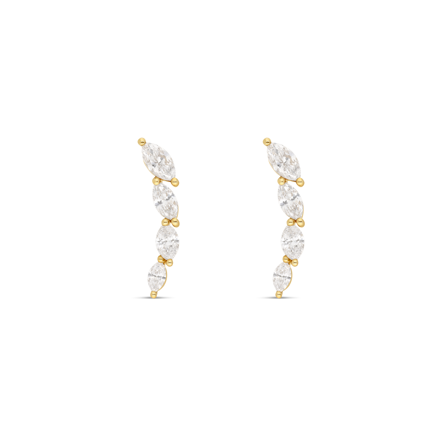 Boucle Étincelle - Or 18k et Diamants