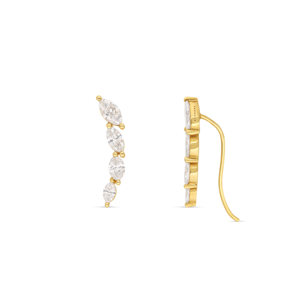 Boucle Étincelle - Or 18k et Diamants