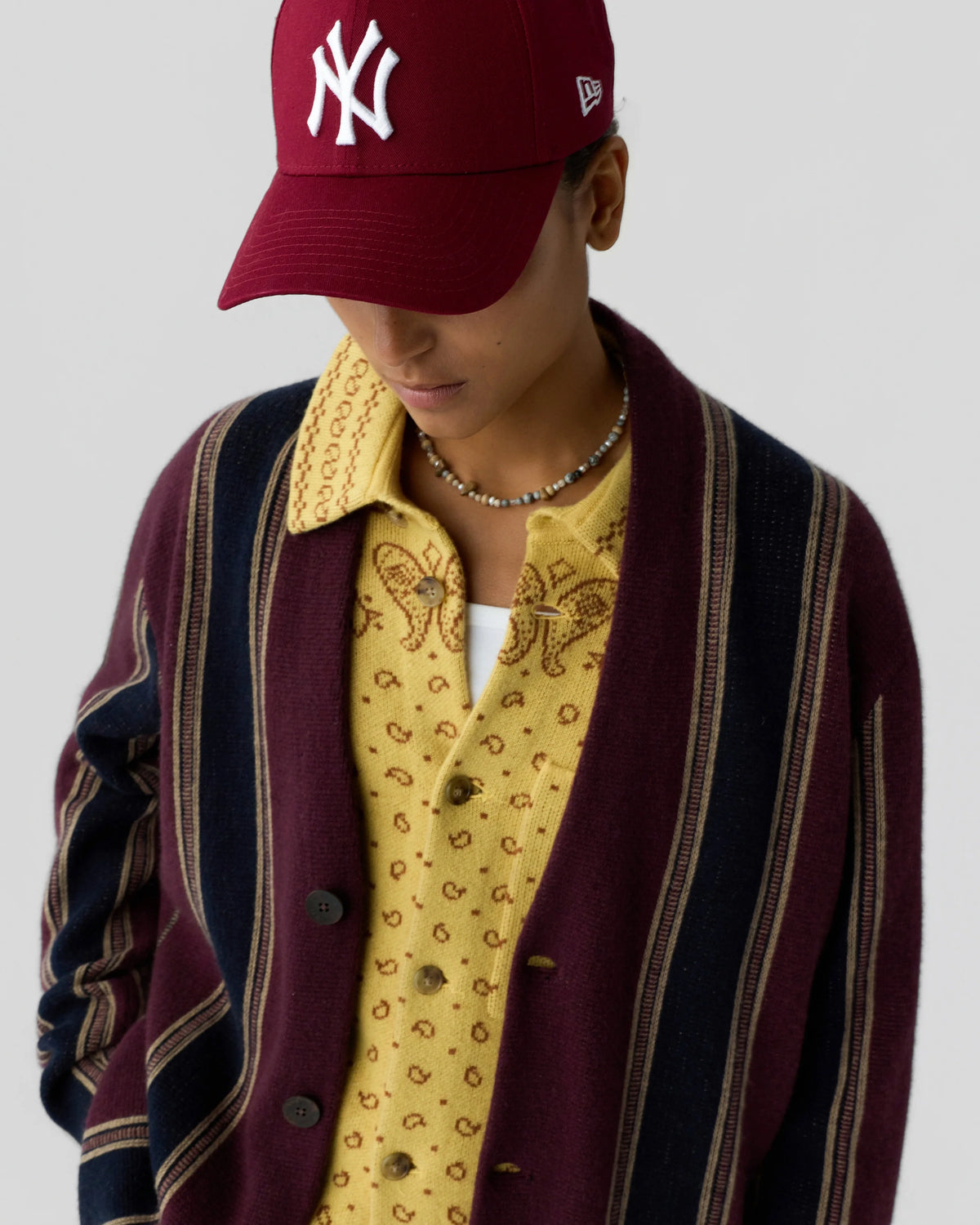 Cardigan Baja Everywear - Fig Combo