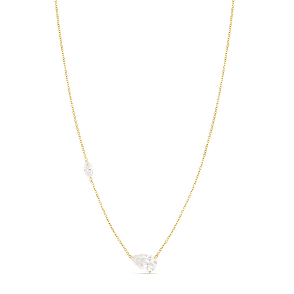 Collier Éclat - Or 18k et diamants