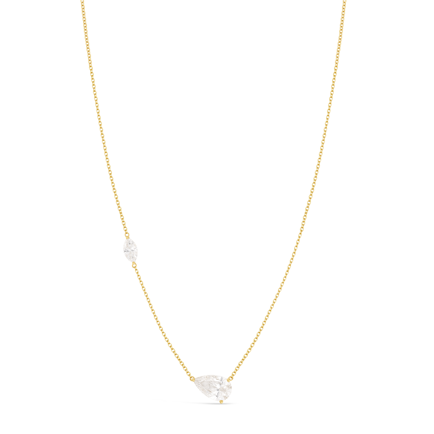 Collier Éclat - Or 18k et diamants