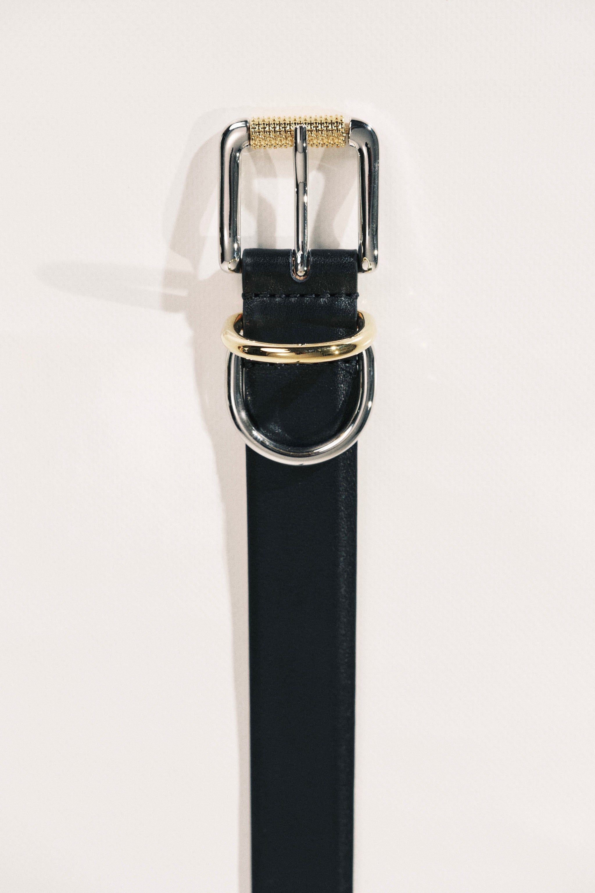 Ceinture Alegra Black Silver&Gold