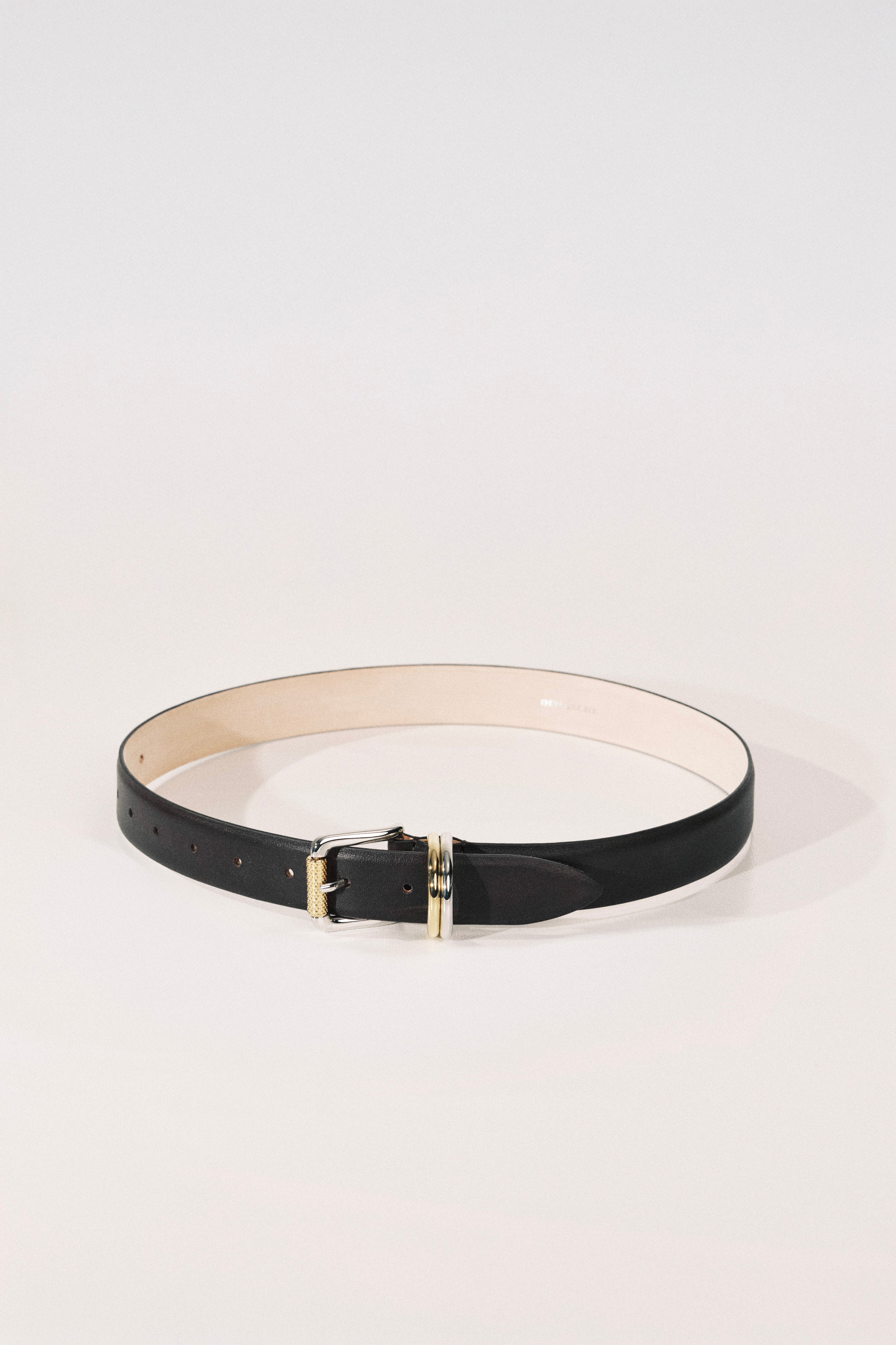 Ceinture Alegra Black Silver&Gold