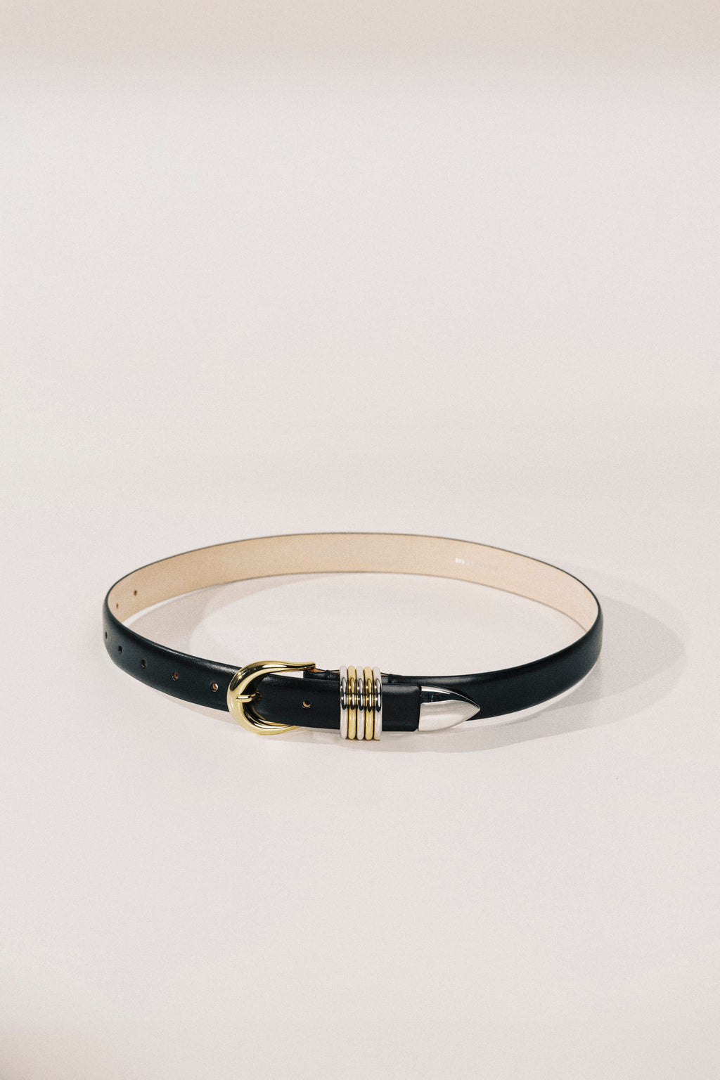 Ceinture Hollyhock - Black Silver&Gold