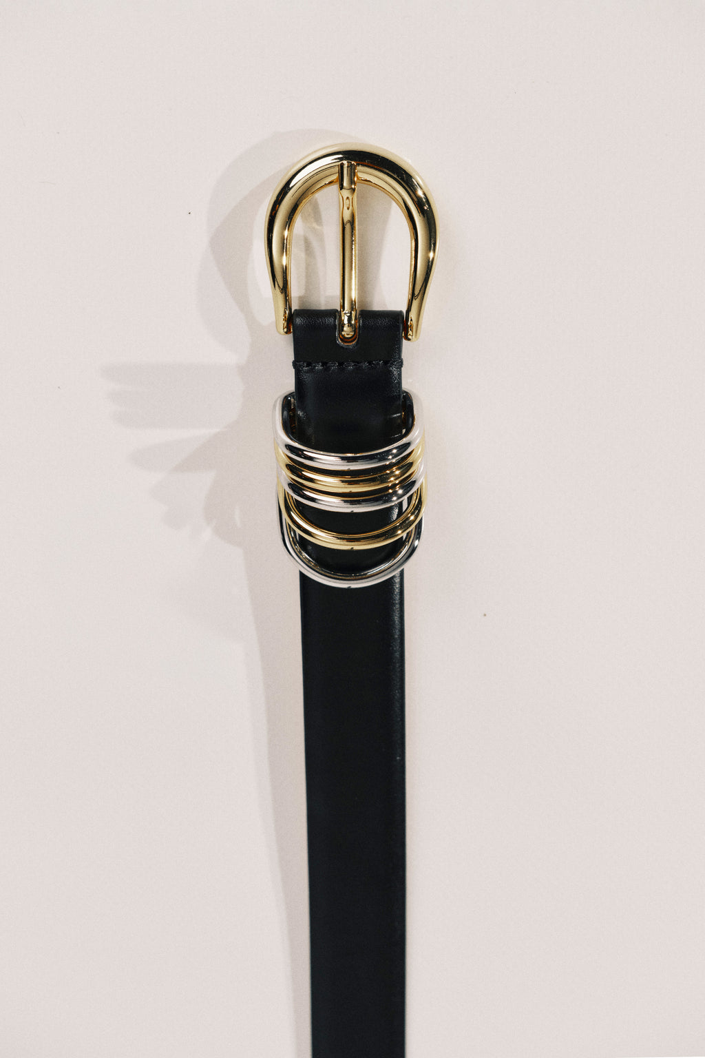 Ceinture Hollyhock - Black Silver&Gold