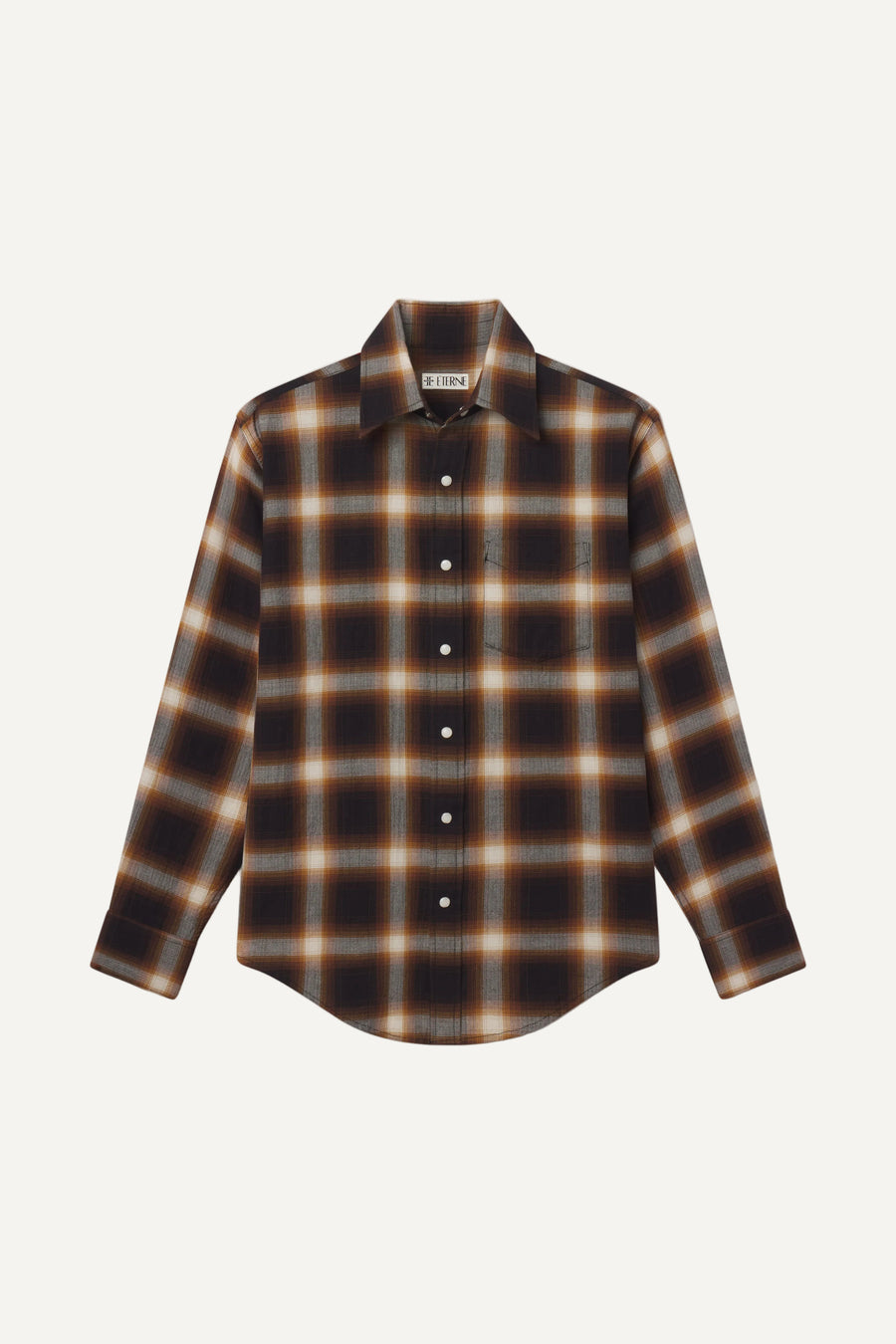 Chemise Ford - Mushroom / Black
