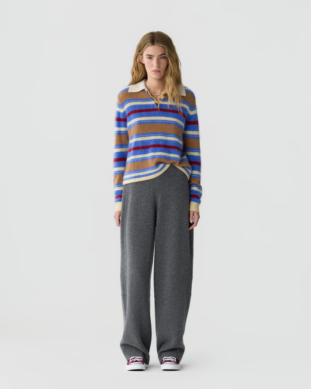 Pantalon Felted Barrel - Charcoal