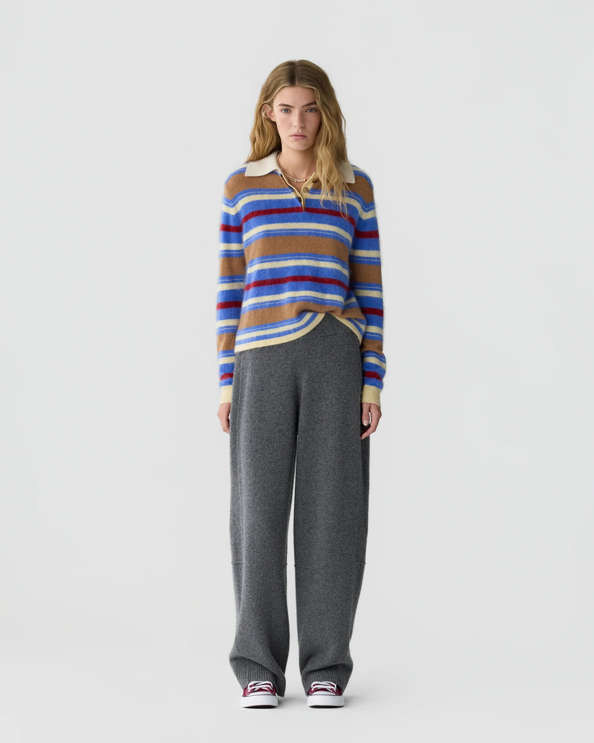 Pantalon Felted Barrel - Charcoal