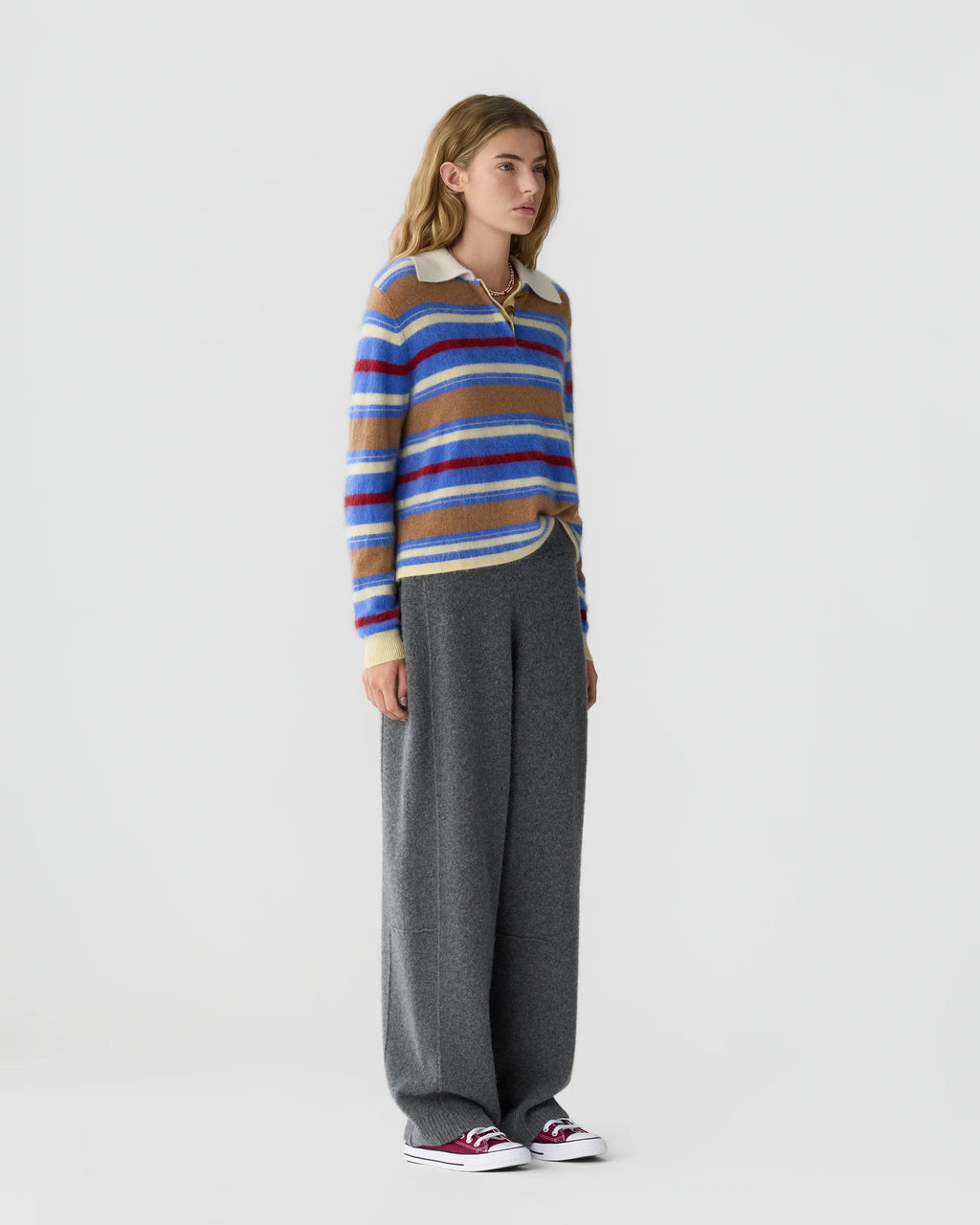 Pantalon Felted Barrel - Charcoal