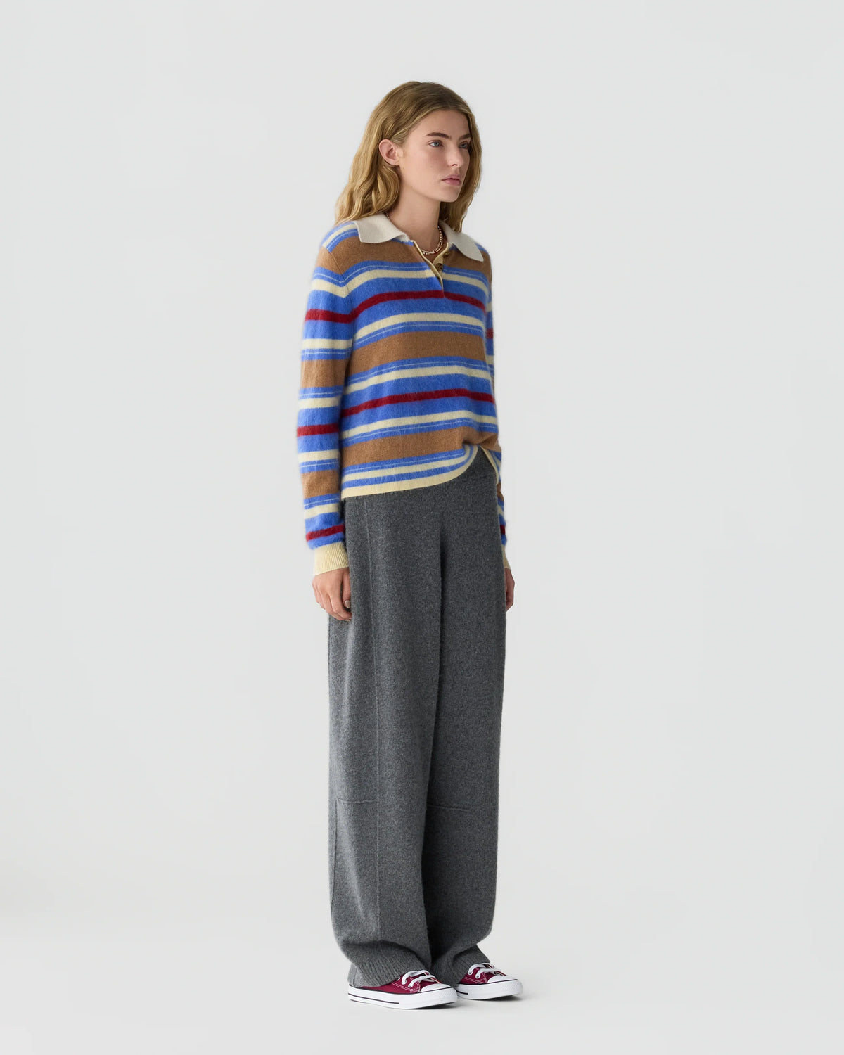 Pantalon Felted Barrel - Charcoal