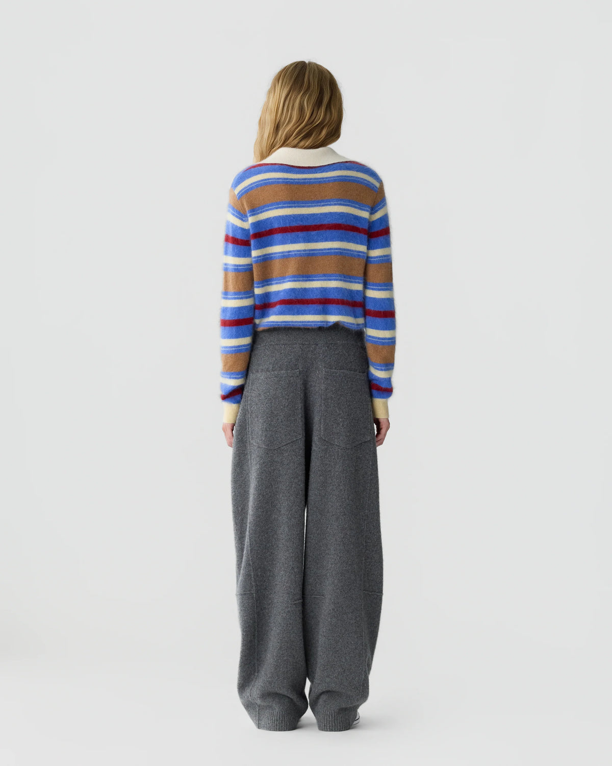 Pantalon Felted Barrel - Charcoal