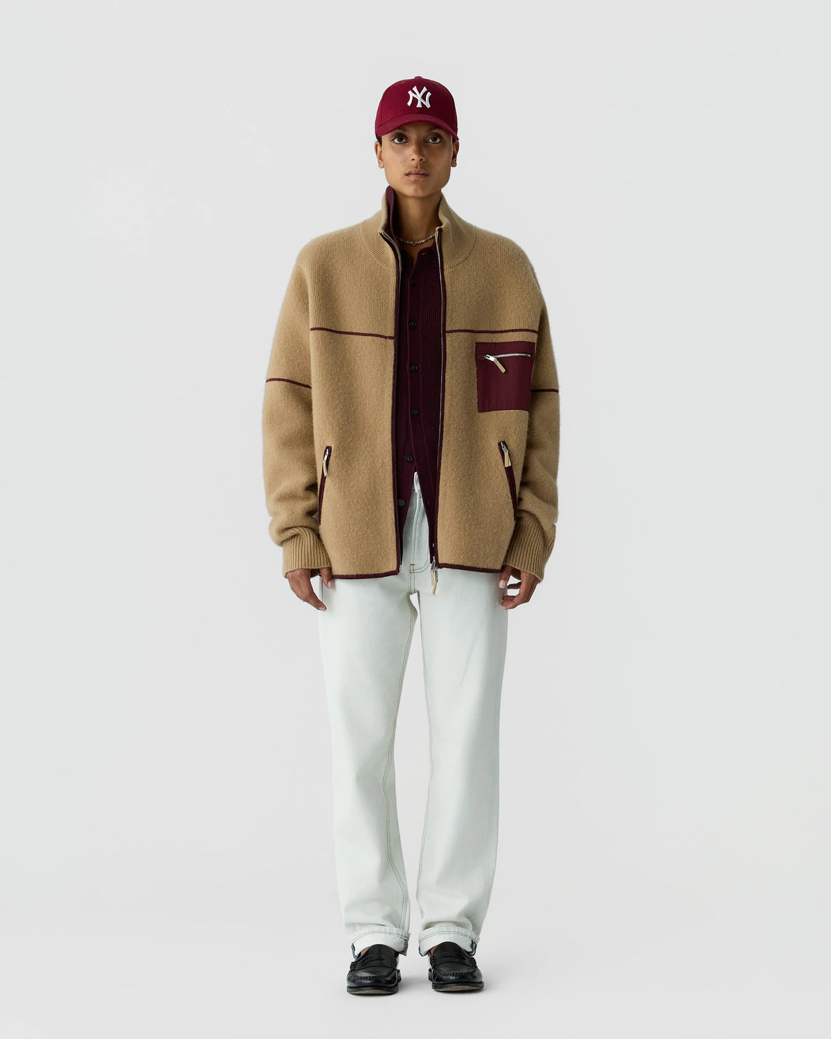 Veste Felted Louis - Camel