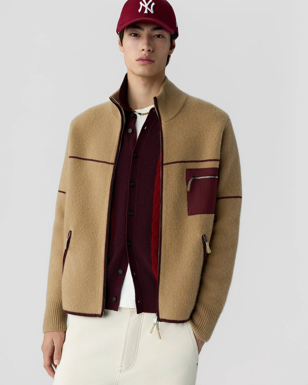 Veste Felted Louis - Camel