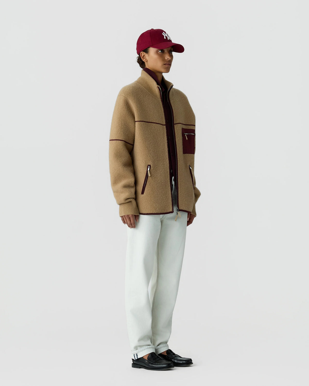 Veste Felted Louis - Camel
