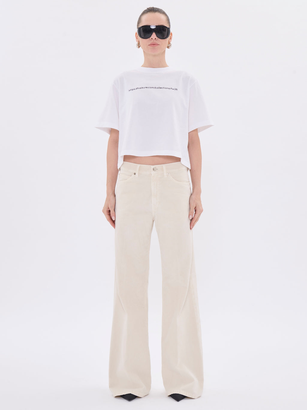 Pantalon Clara Velvet Pier - Snow