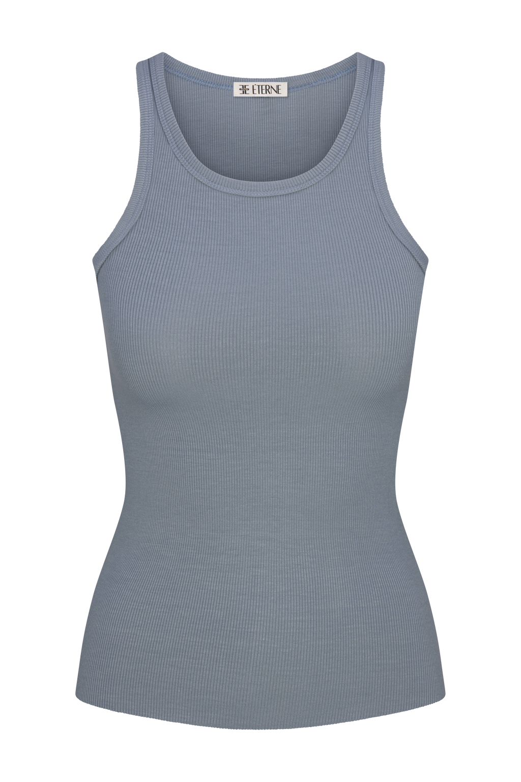 Débardeur à col montant - Slate