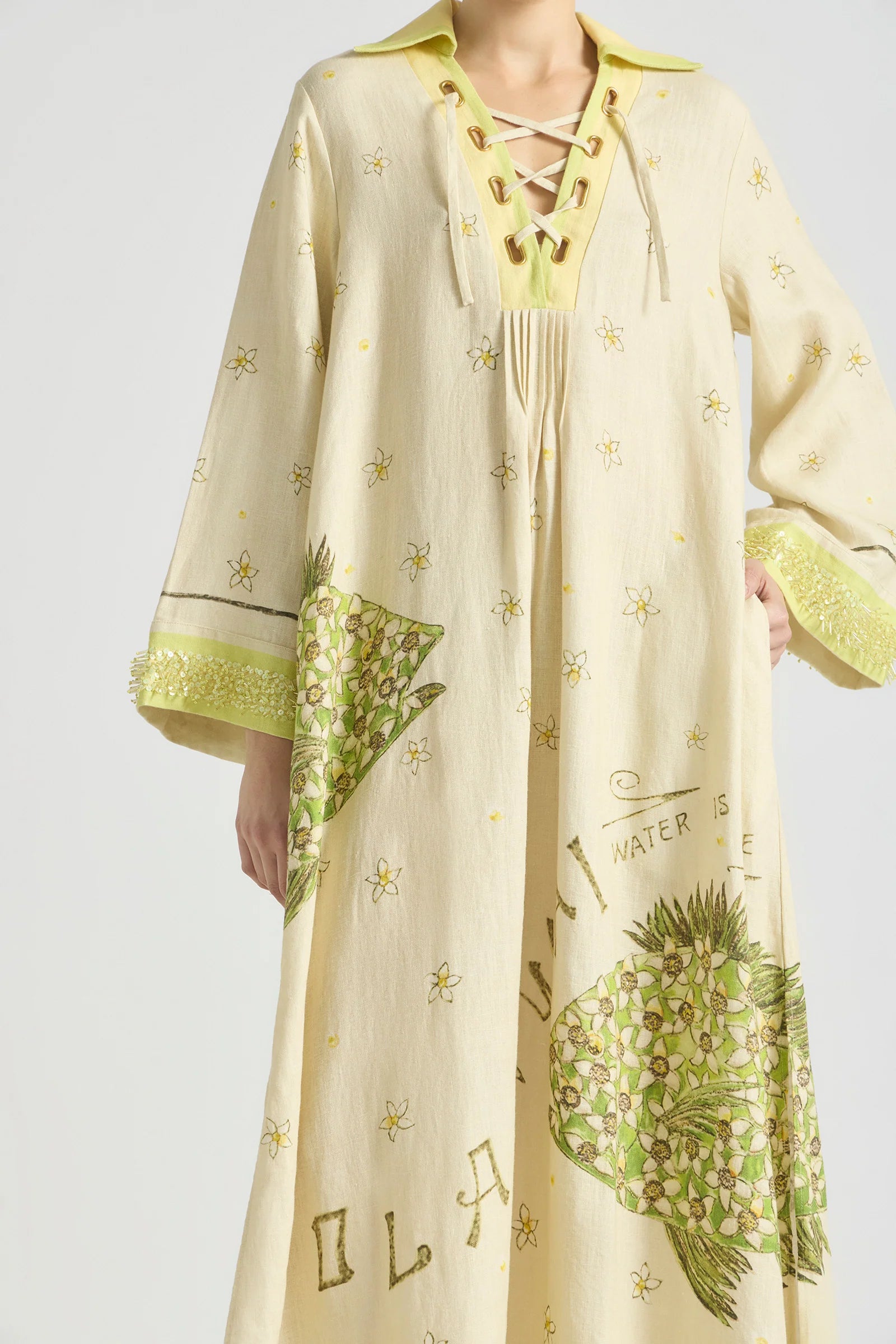 Kaftan Brightside Lace Up