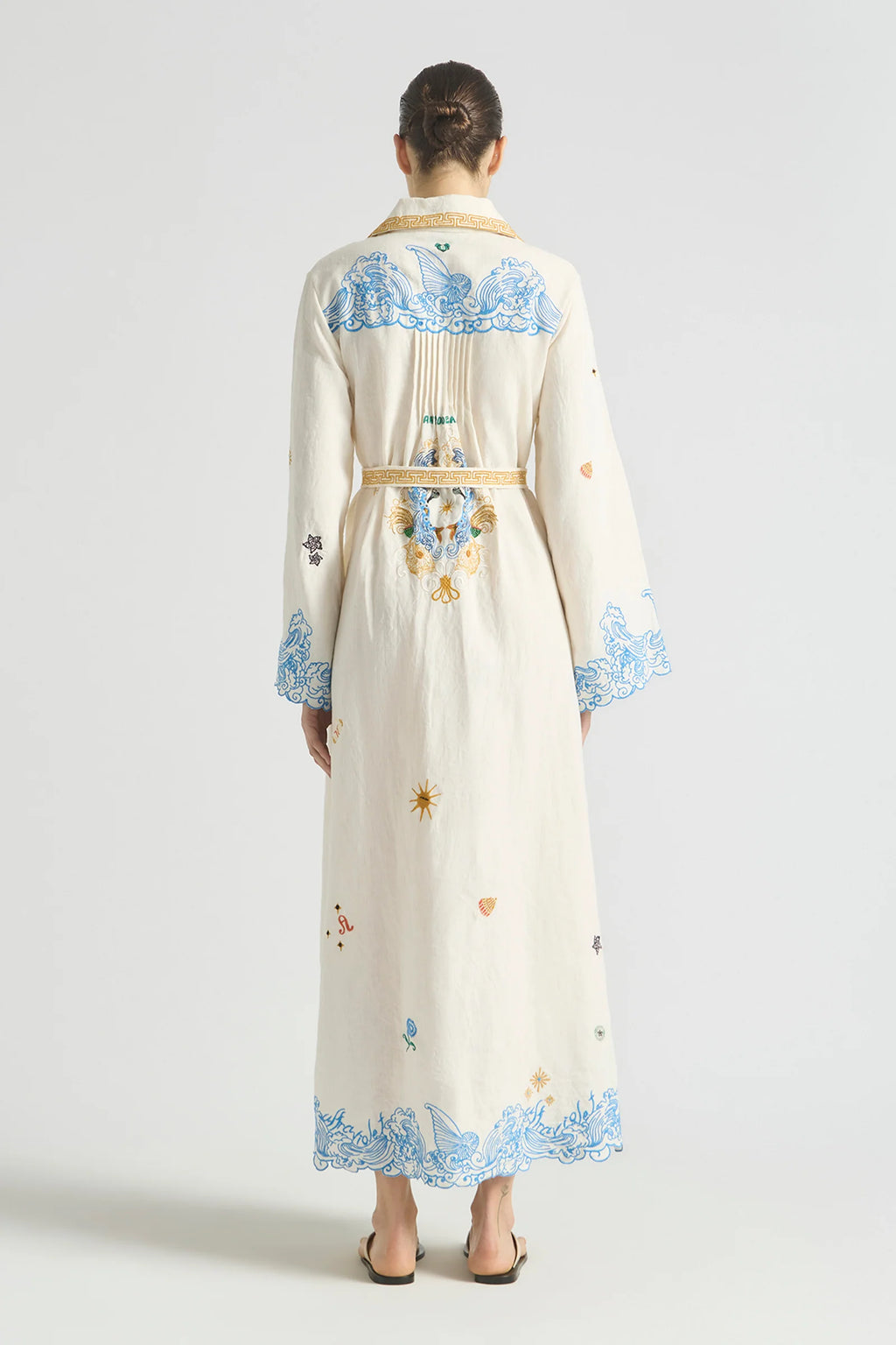 Kaftan Pipeline Scallop Hem