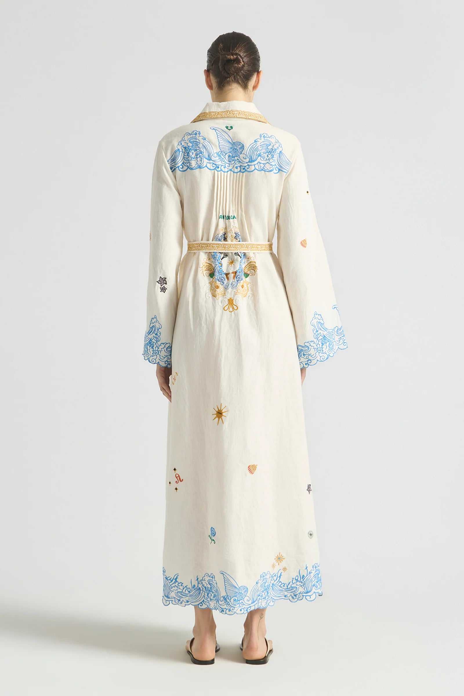 Kaftan Pipeline Scallop Hem