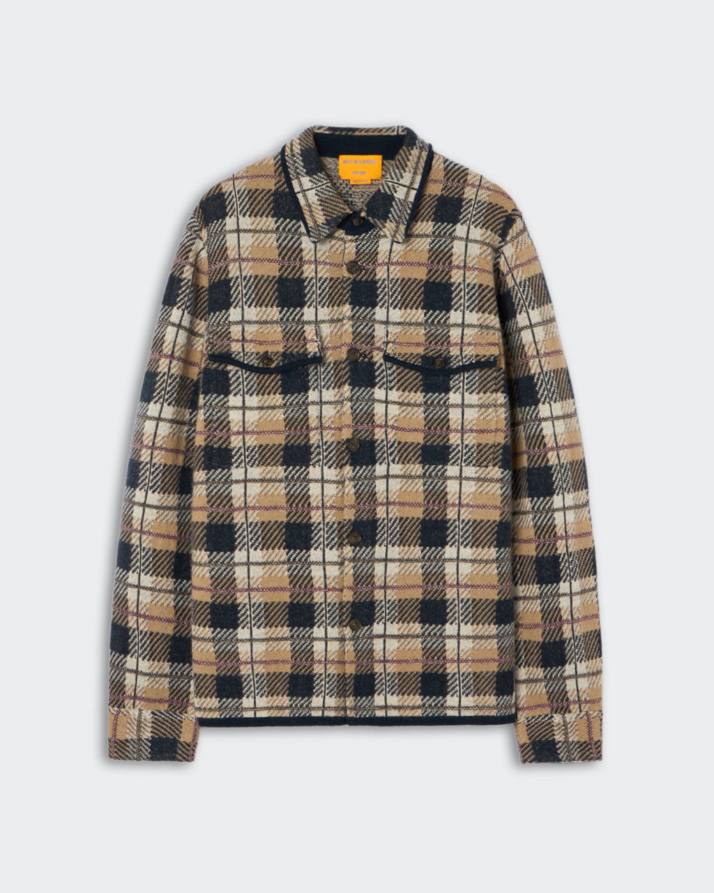 Chemise Plaid Work - Camel Combo
